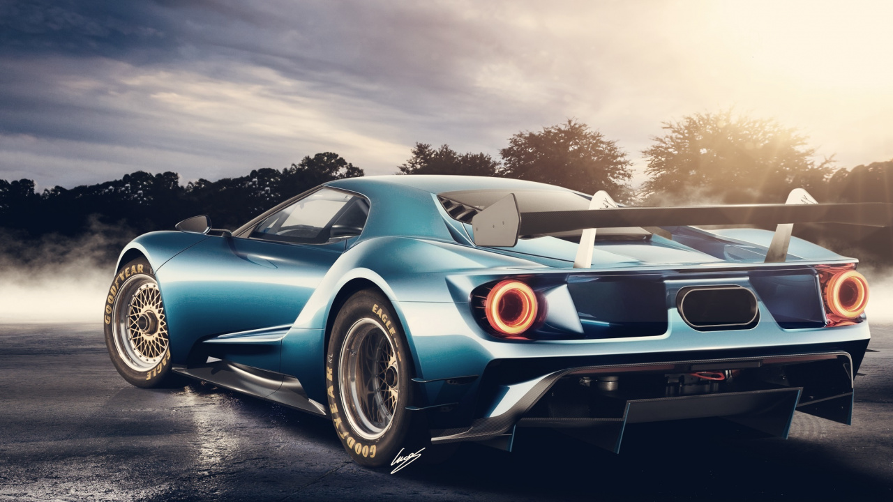 Обои ford gt, спорткар, Ford Focus, авто, компания Ford в разрешении 1280x720