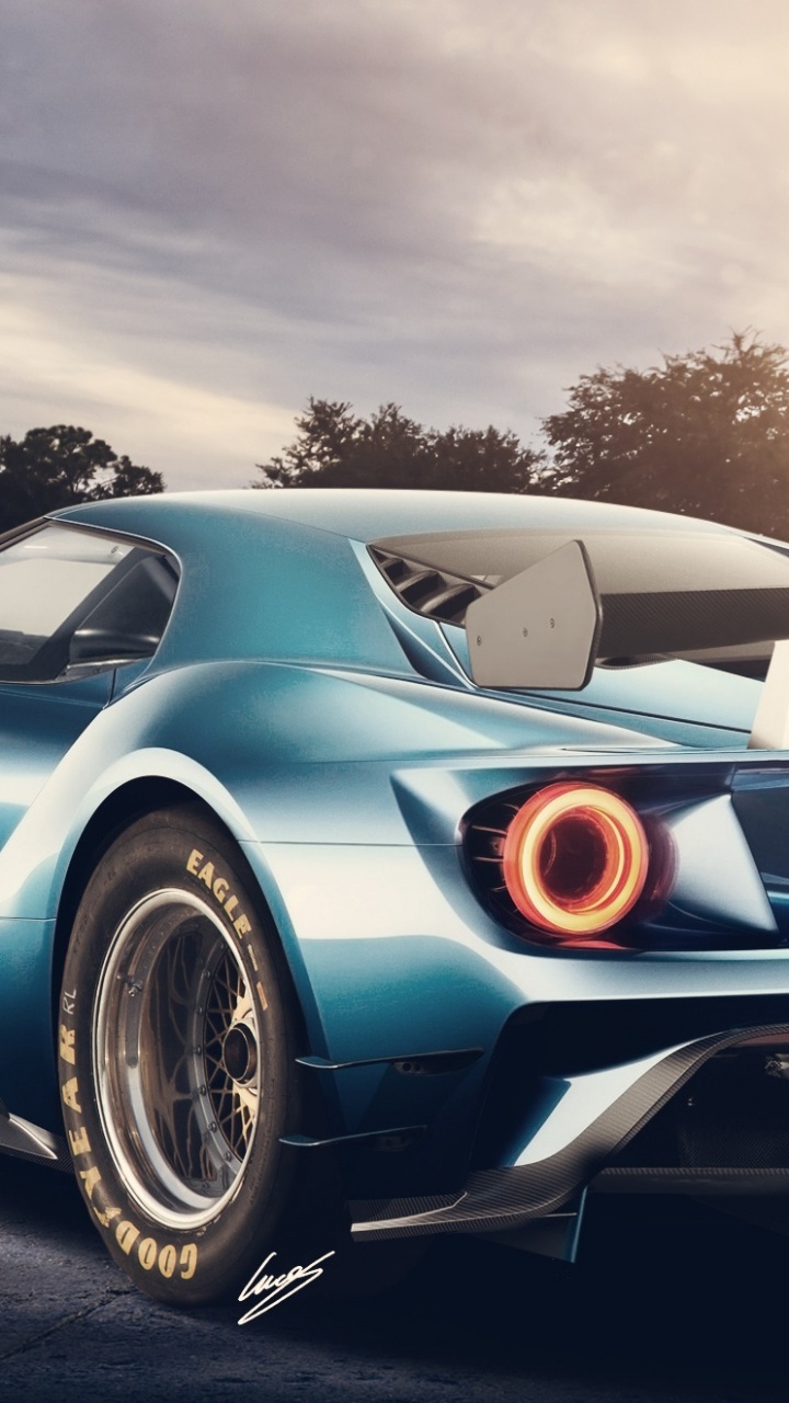 Обои ford gt, спорткар, Ford Focus, авто, компания Ford в разрешении 720x1280