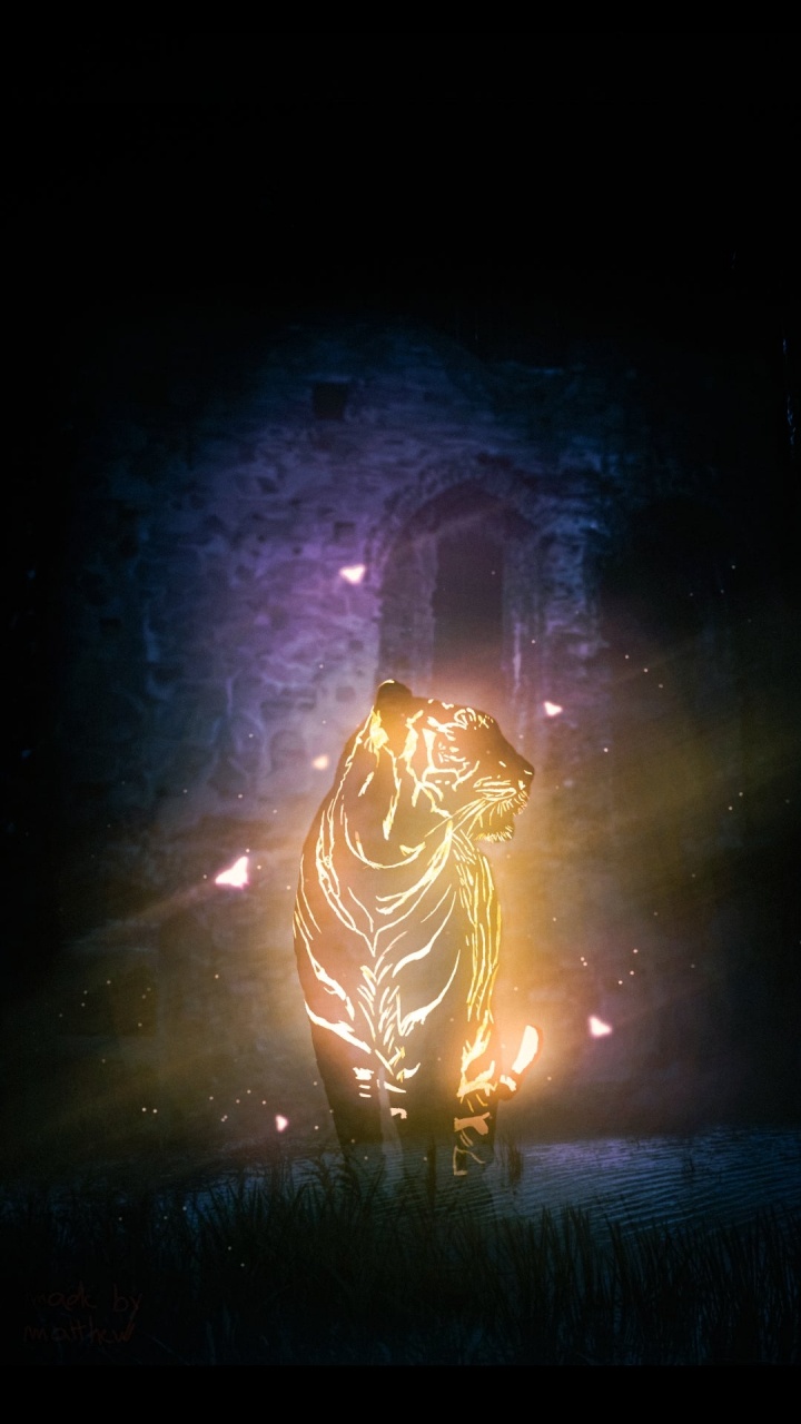 Обои свет, электричество, газ, арт, тепло в разрешении 720x1280