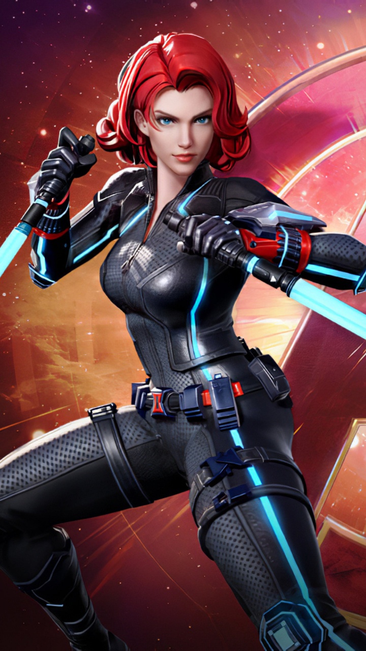 Обои Marvel Super War Черная Вдова, супер война марвел, Черная Вдова, Древний, Эмма Фрост в разрешении 720x1280