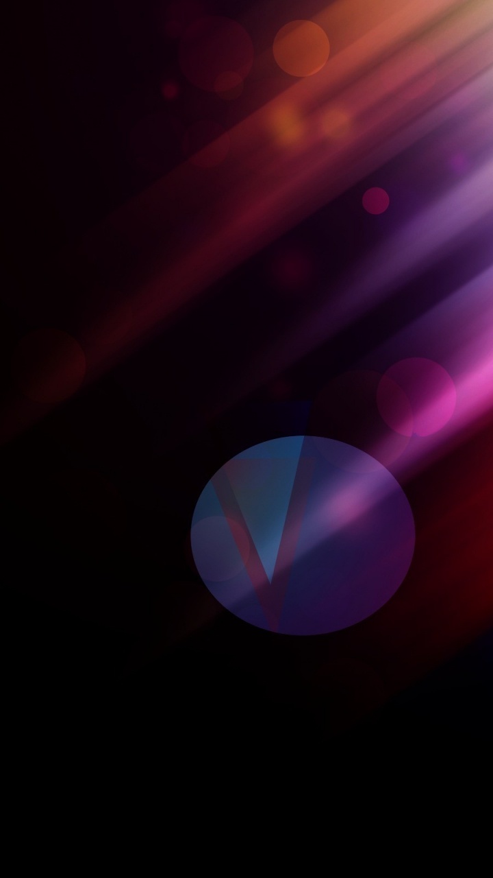 Обои Фиолетовый, пурпур, свет, пурпурный цвет, линия в разрешении 720x1280