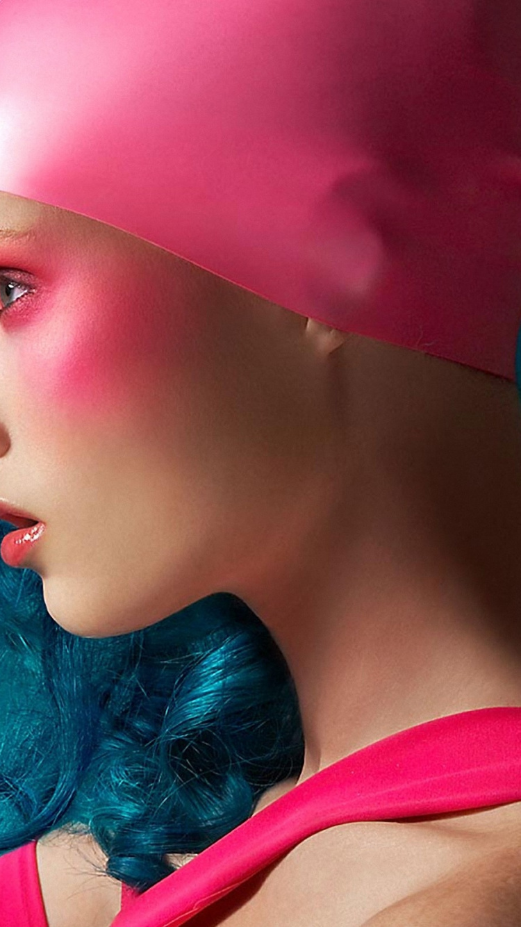 Обои красота, подземные воды, губы, девушка, фотография моды в разрешении 750x1334