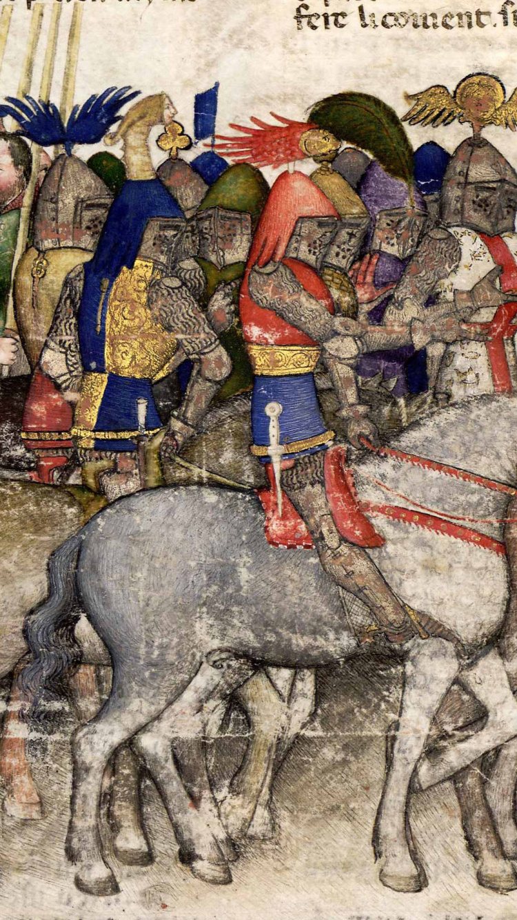 Обои святой Грааль, средневековье, король Артур, Ланселот, рыцарь в разрешении 750x1334
