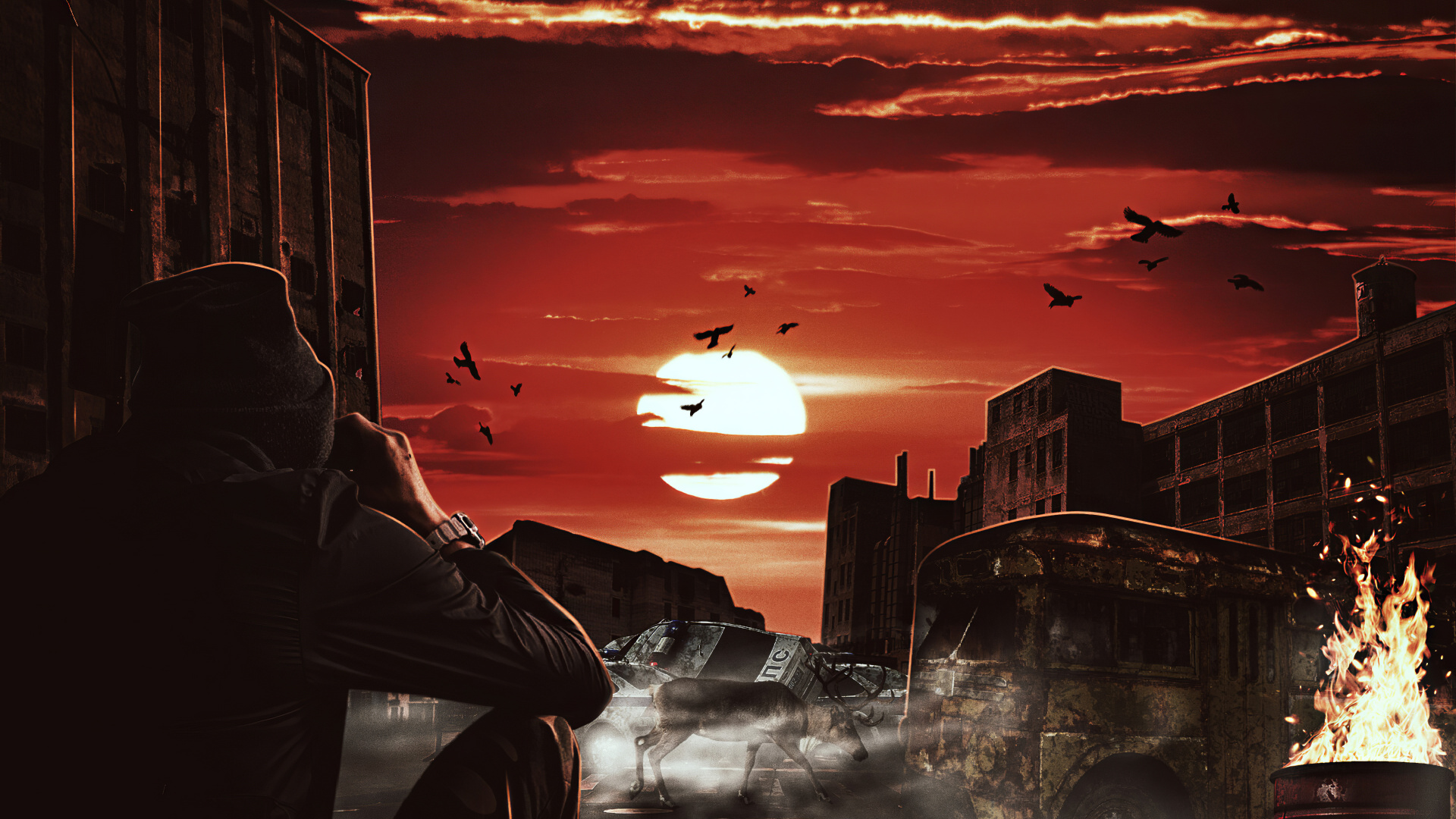 Обои облако, атмосфера, здание, мир, природа в разрешении 1920x1080