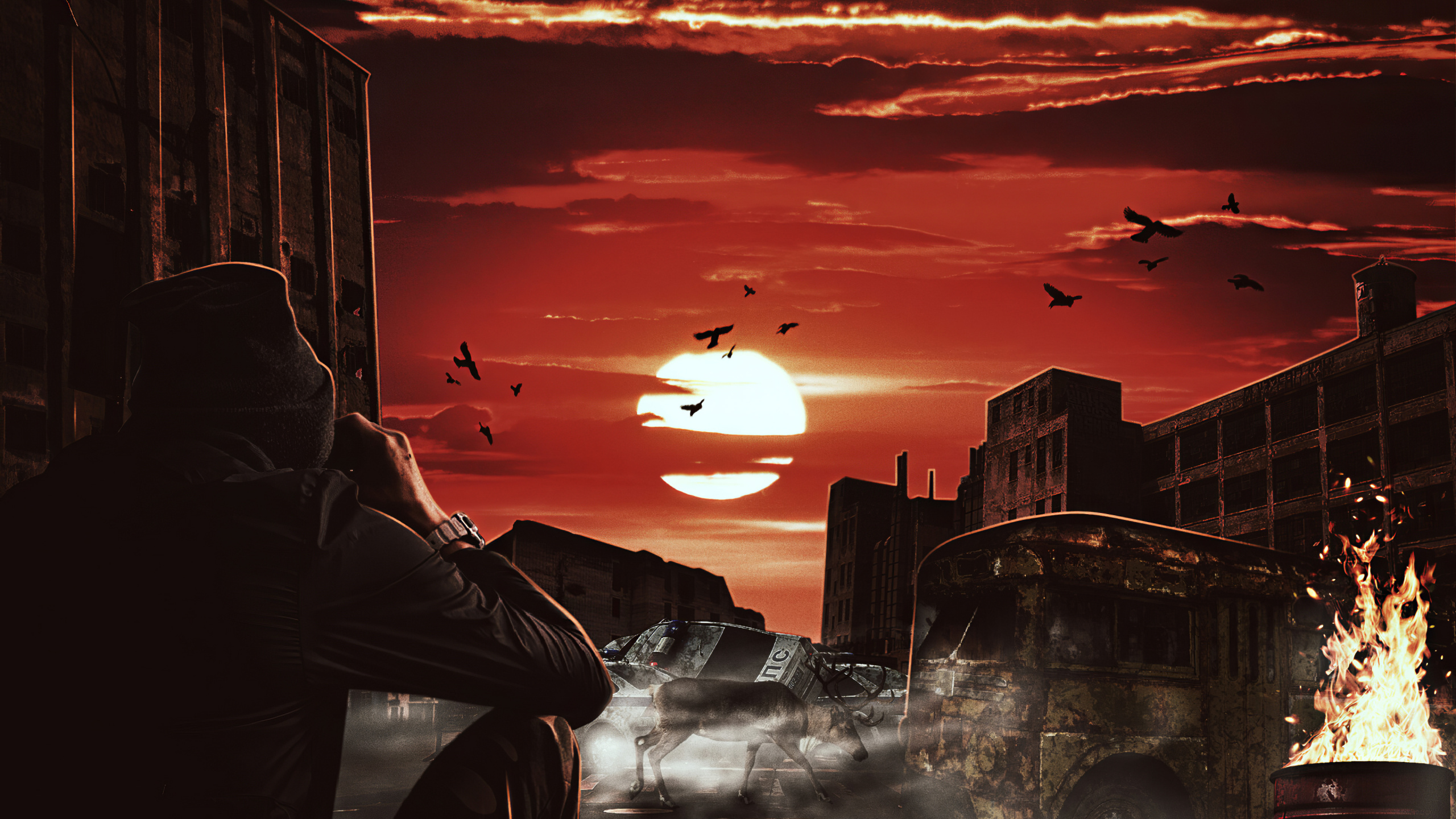 Обои облако, атмосфера, здание, мир, природа в разрешении 2560x1440