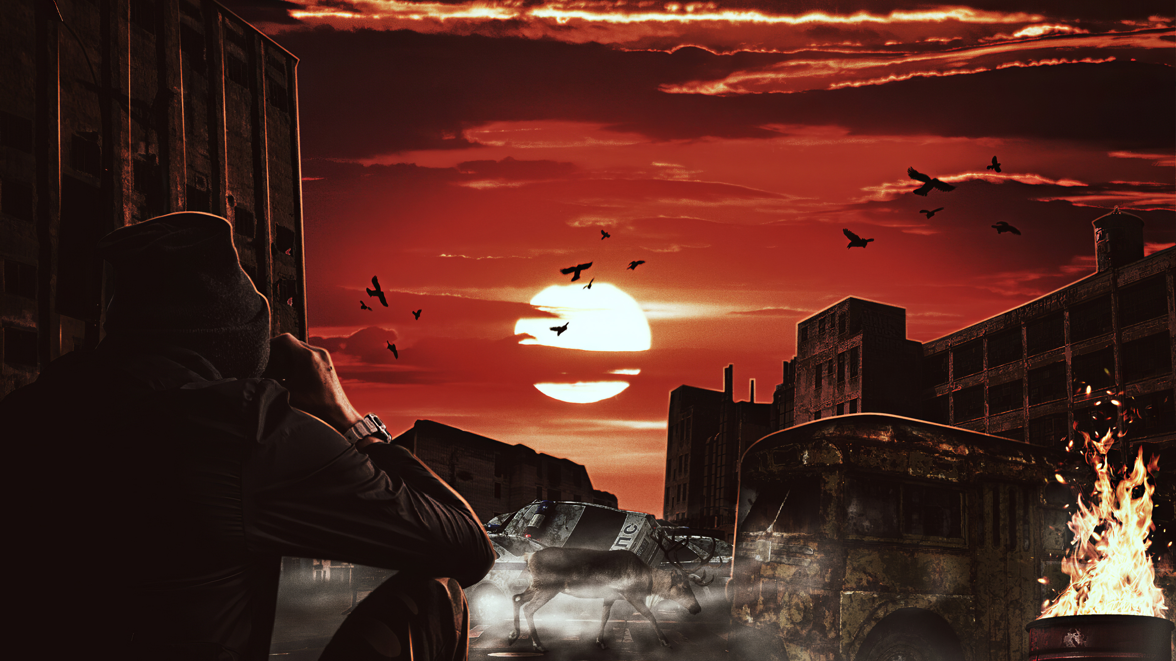 Обои облако, атмосфера, здание, мир, природа в разрешении 3840x2160