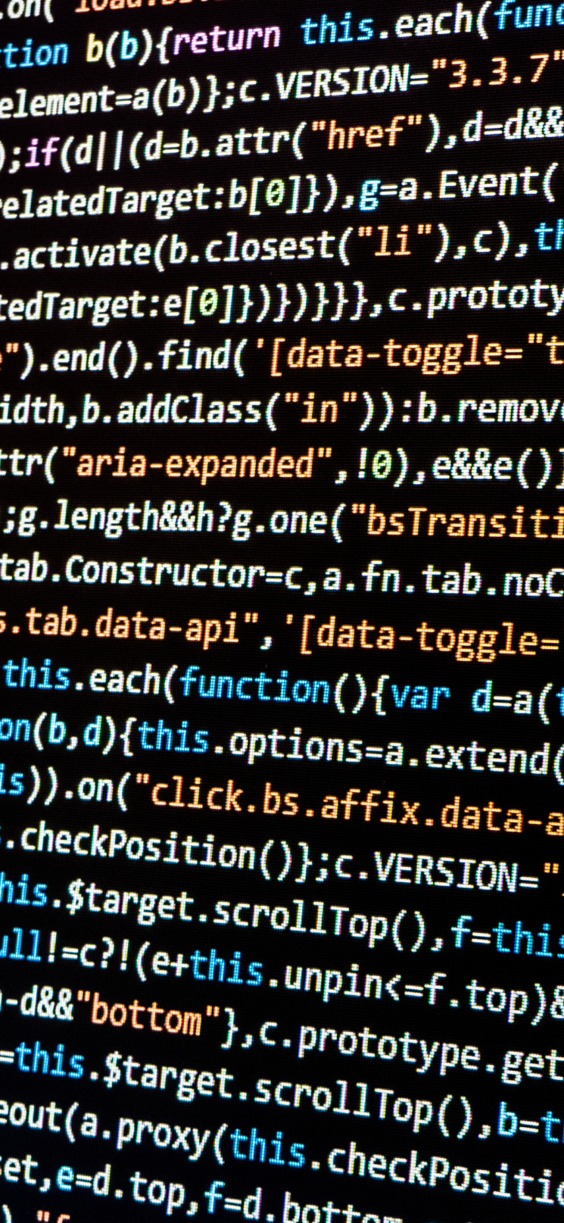 Обои текст, Криптовалюта, код, биткоин, блокчейн в разрешении 1125x2436