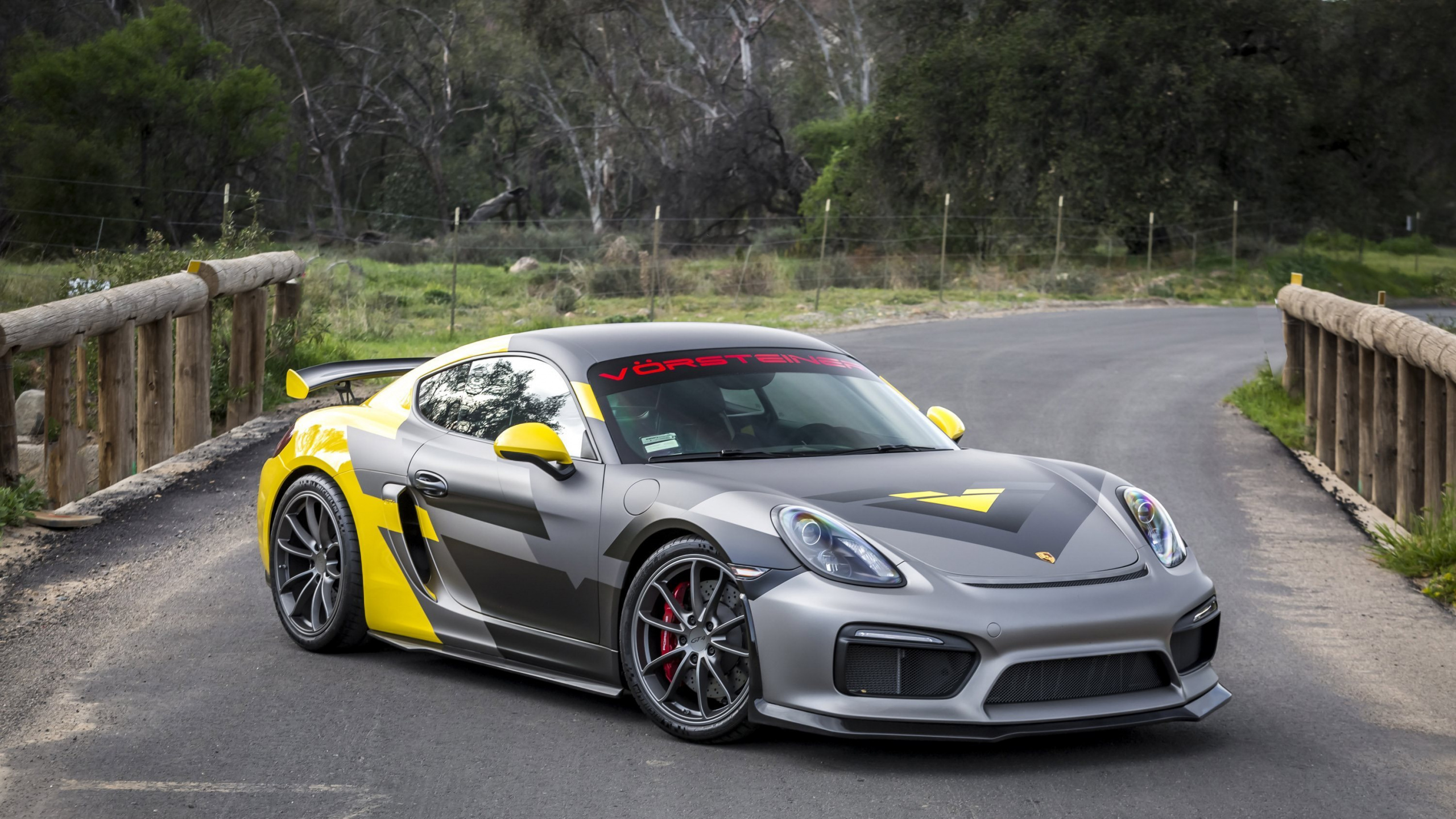 Обои Порше, спорткар, авто, Порше Кайман, gt 4 в разрешении 2560x1440