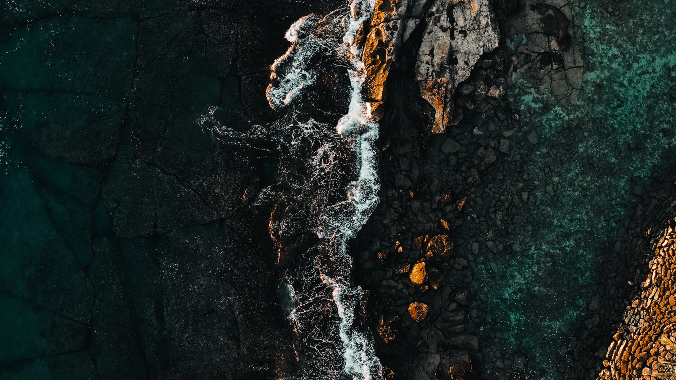 Обои арт, современное искусство, живопись, артист, абстрактное искусство в разрешении 1366x768