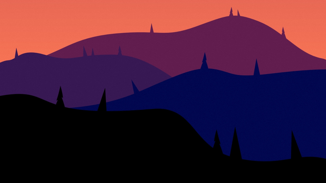 Обои атмосфера, экорегион, послесвечение, окружающая среда, сумрак в разрешении 1280x720