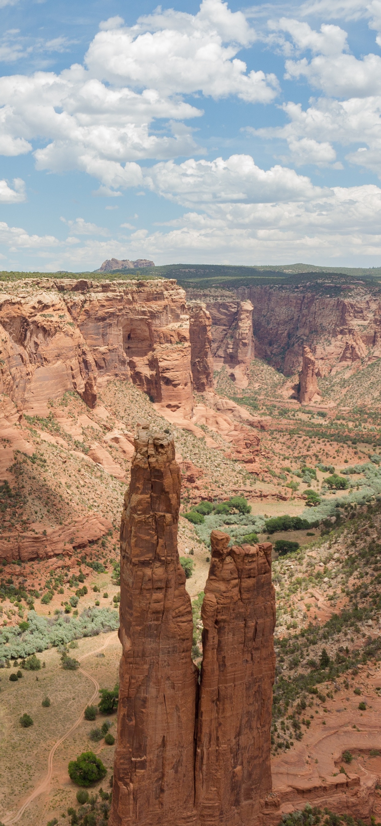 Обои Каньон де Шелли национальный памятник, каньон, национальный памятник, бесплодные земли, формирование в разрешении 1242x2688
