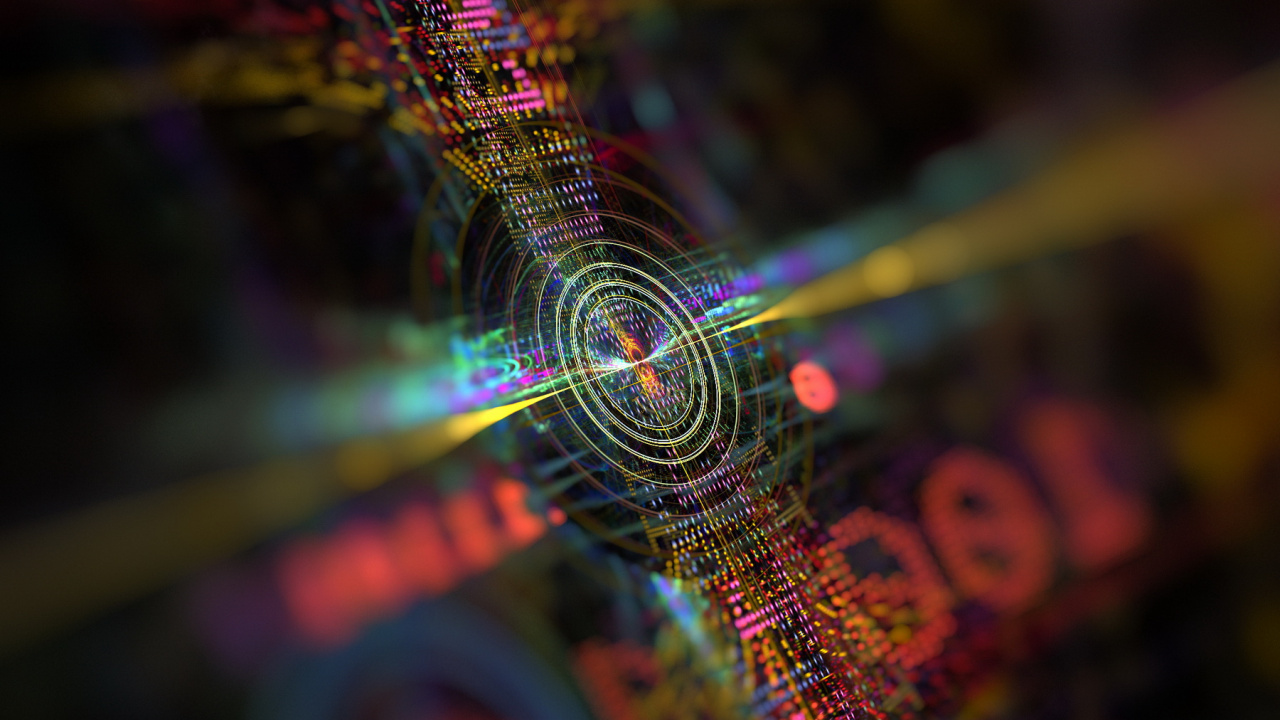 Обои свет, смартфон, красочность, пурпурный цвет, узор в разрешении 1280x720