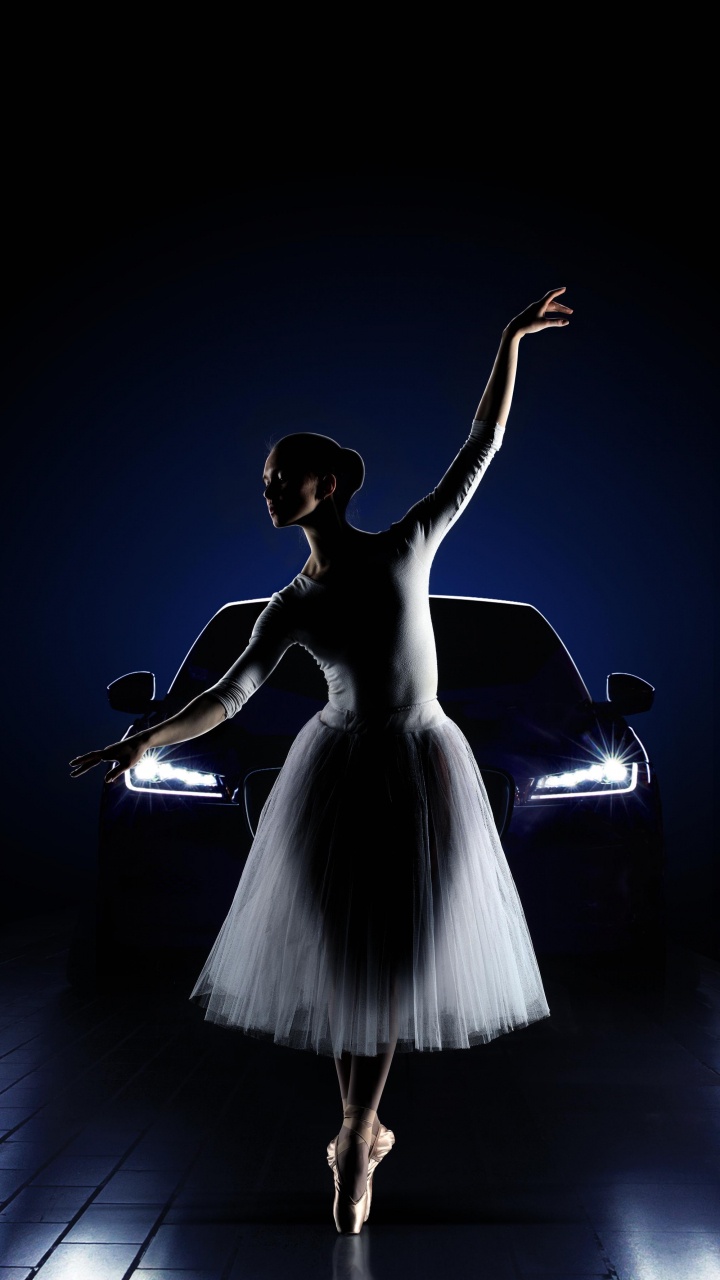 Обои балет, балерина, свет, Танцор, танец в разрешении 720x1280