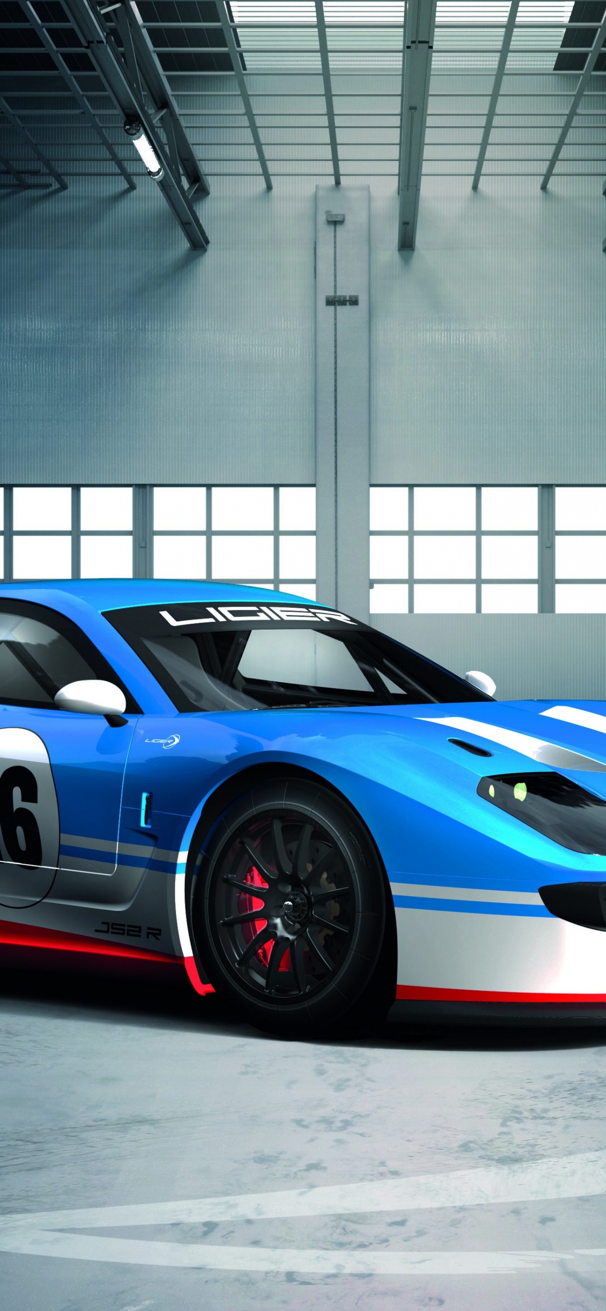 Обои Лижье, авто, спорткар, Лижье СП2 Р, автогонки в разрешении 1242x2688