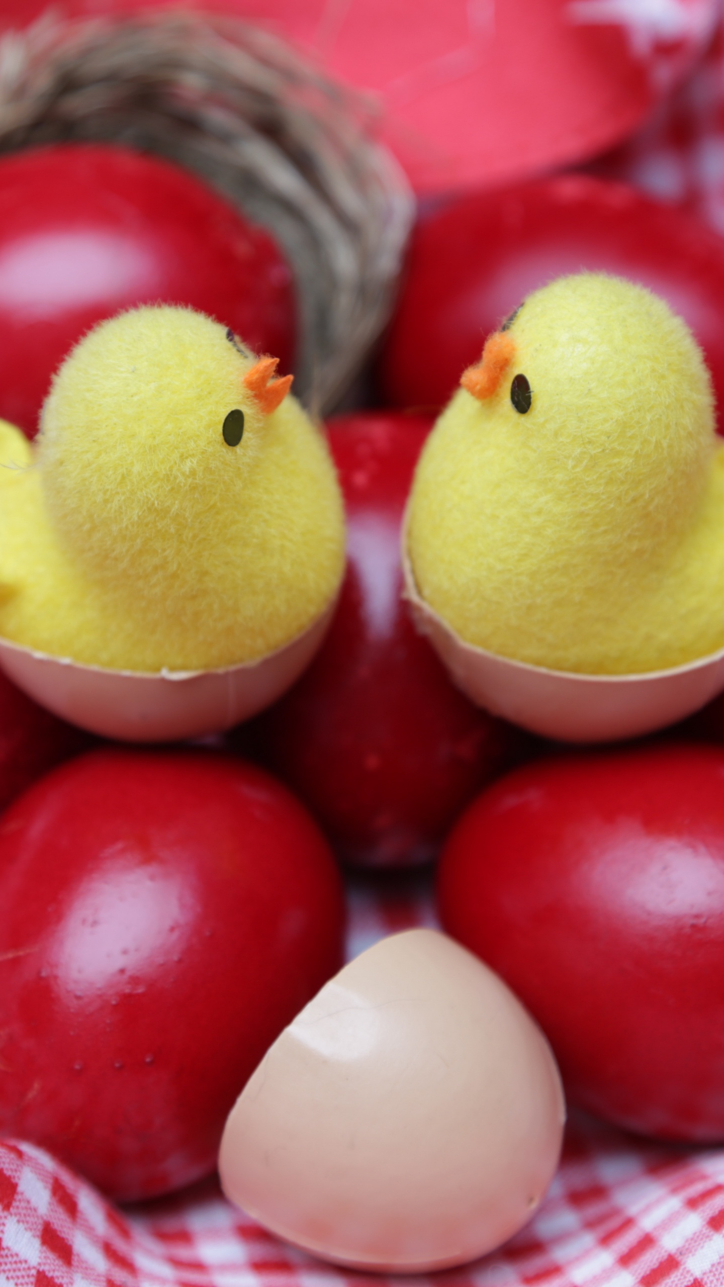 Обои пасхальное яйцо, яйцо, пища, фрукты, Маринованные яйца в разрешении 1440x2560