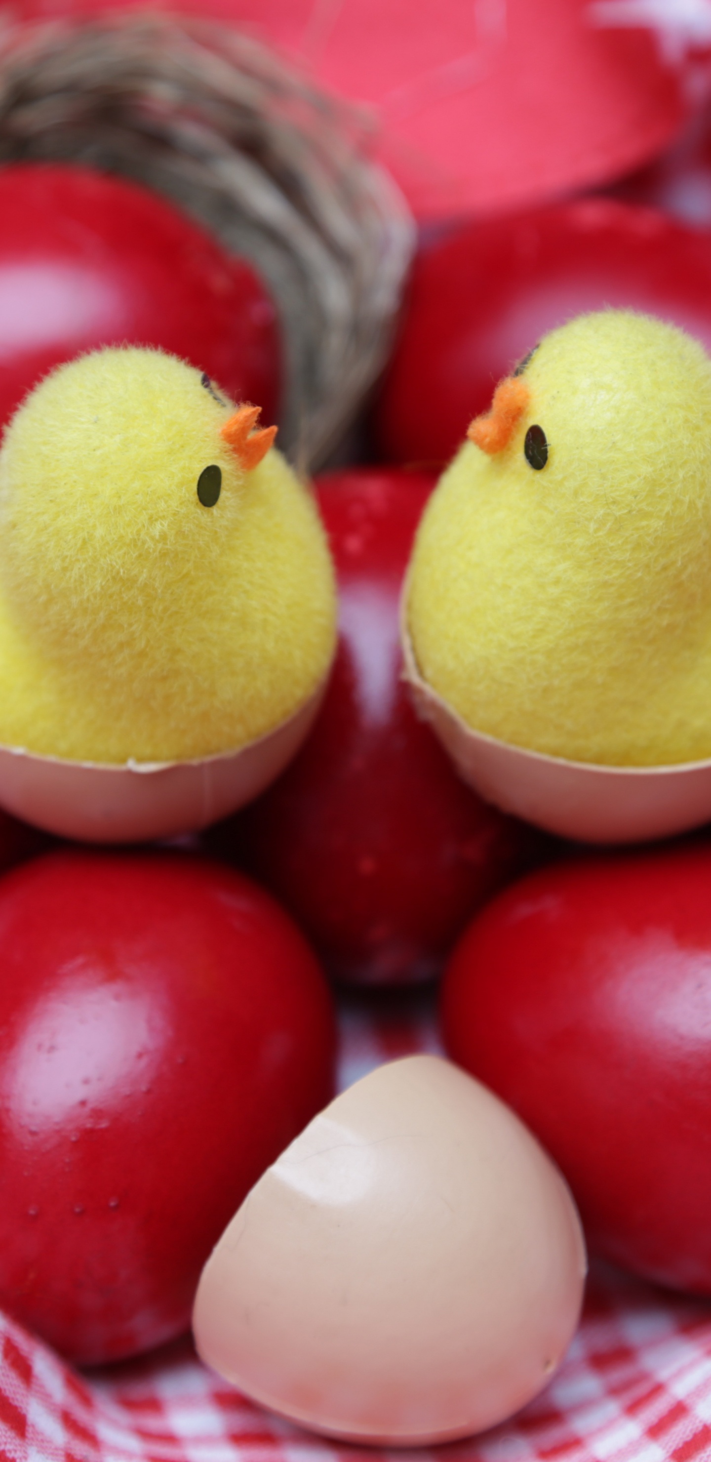 Обои пасхальное яйцо, яйцо, пища, фрукты, Маринованные яйца в разрешении 1440x2960