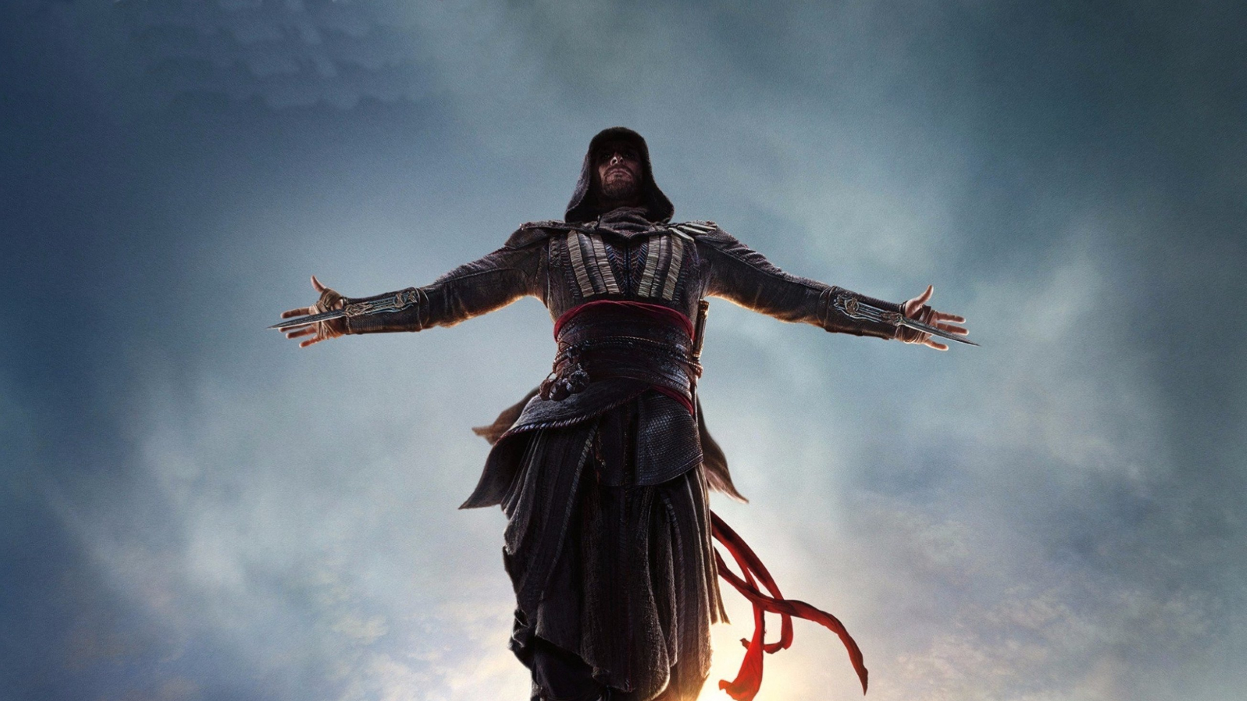 Обои облако, ассассинс Крид II, небо, фильм, assassins creed revelations в разрешении 2560x1440