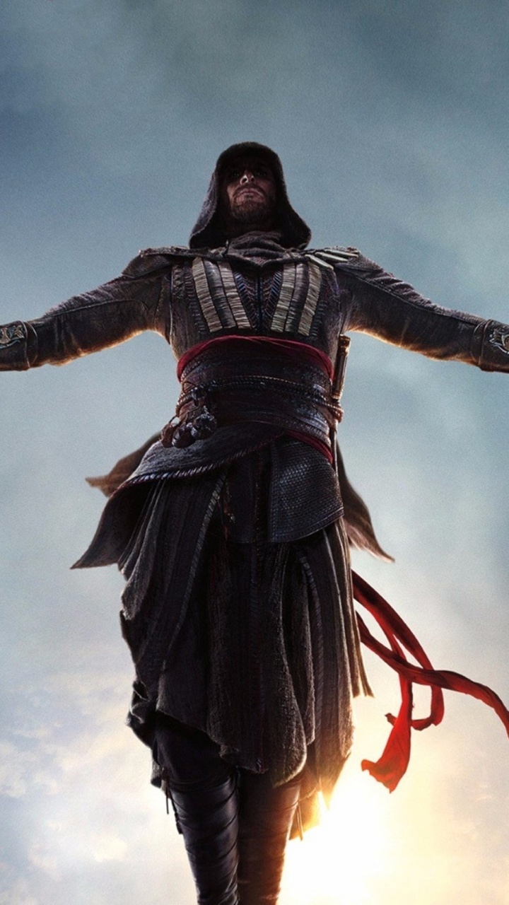 Обои облако, ассассинс Крид II, небо, фильм, assassins creed revelations в разрешении 720x1280