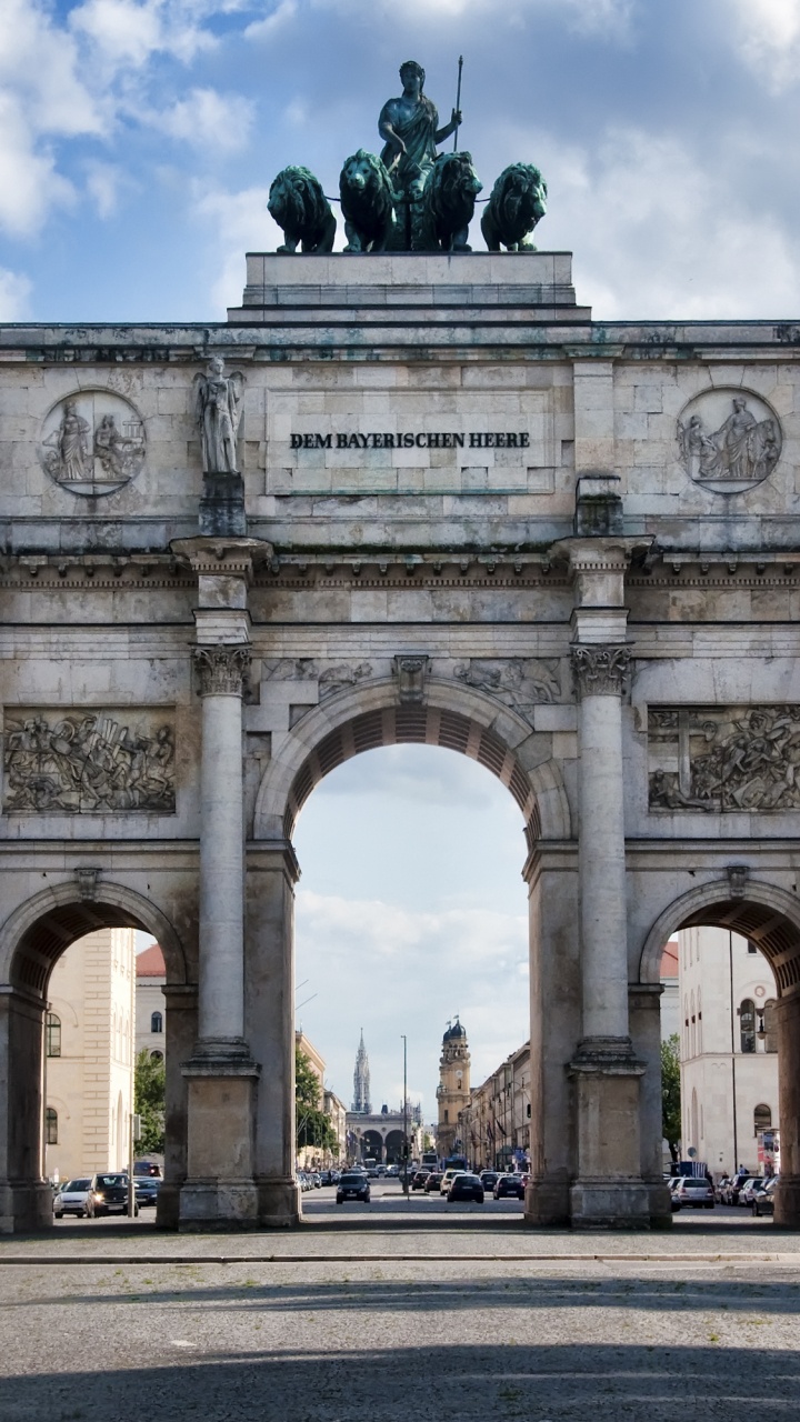 Обои Древний Рим, архитектура, Триумфальная арка, арка, памятник в разрешении 720x1280