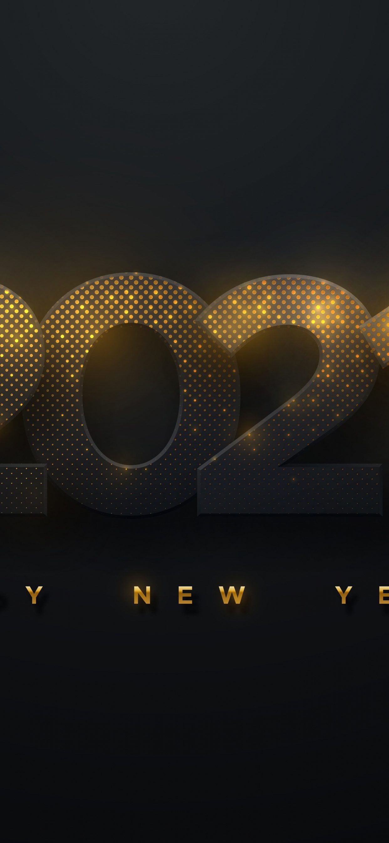 Обои Новый год, газ, темнота, полночь, событие в разрешении 1242x2688