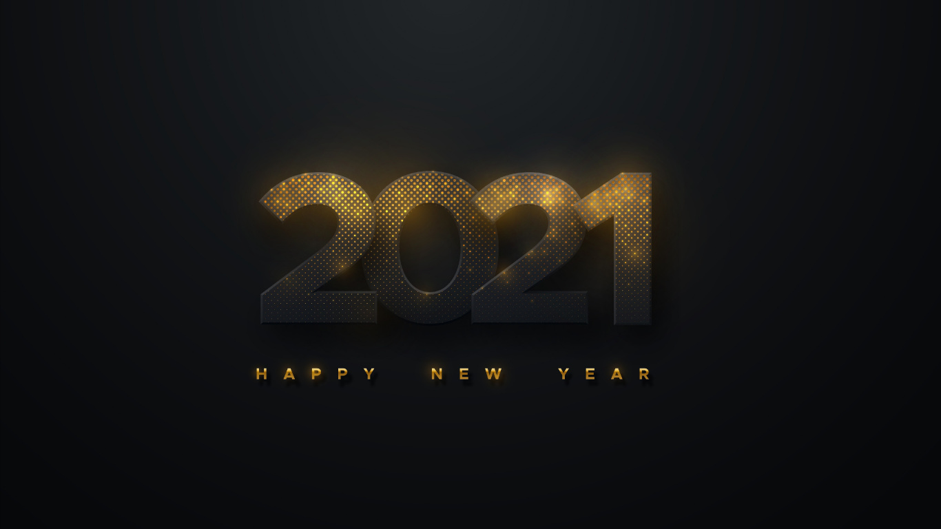 Обои Новый год, газ, темнота, полночь, событие в разрешении 1366x768