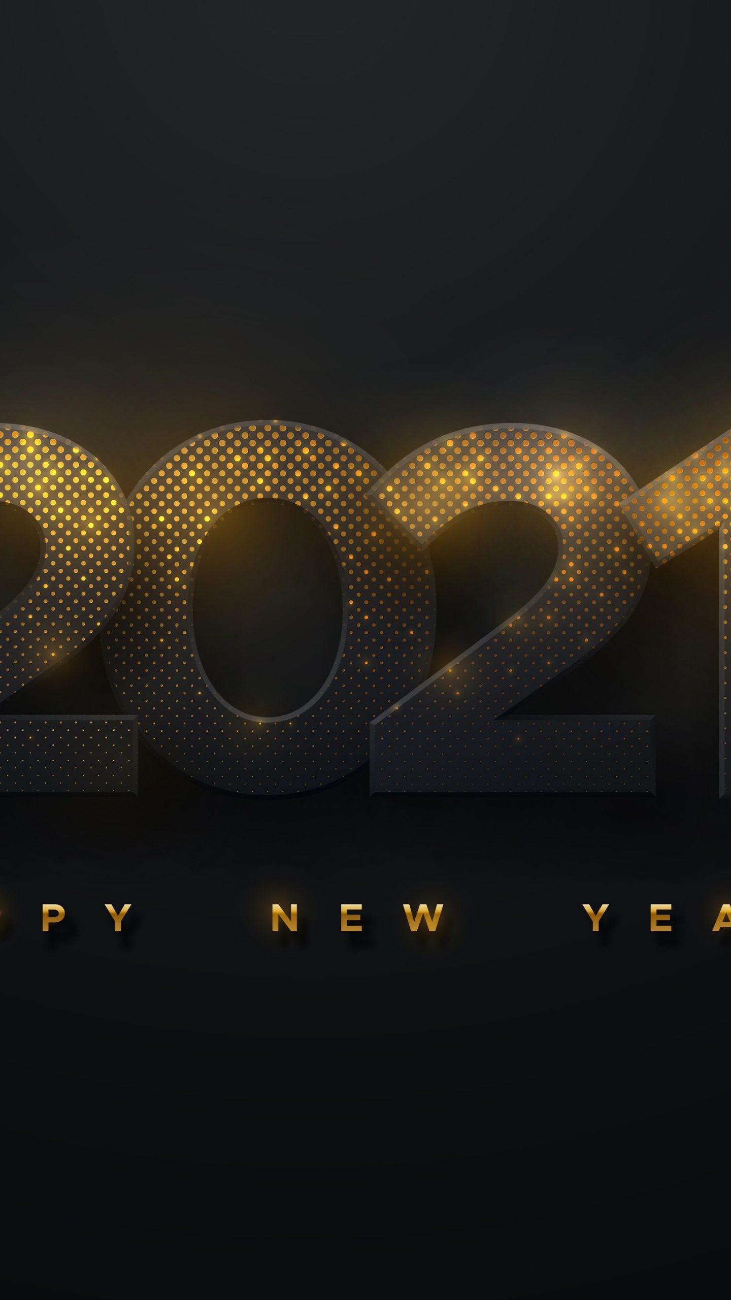 Обои Новый год, газ, темнота, полночь, событие в разрешении 1440x2560