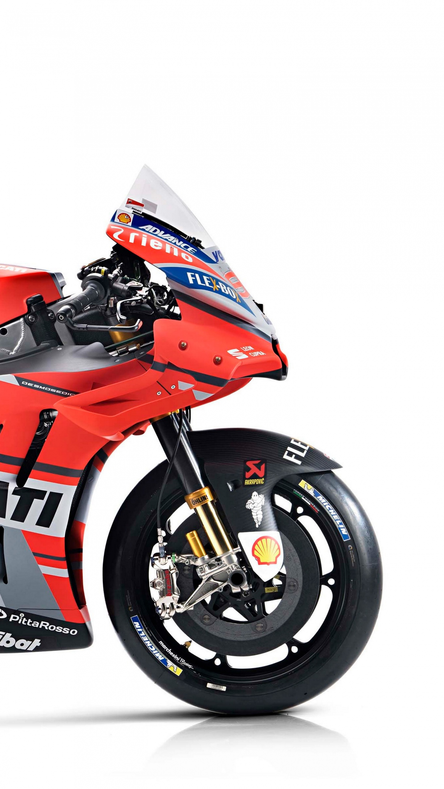 Обои дукати desmosedici, ducati, мотоцикл, команда Ducati, супербайк в разрешении 1440x2560