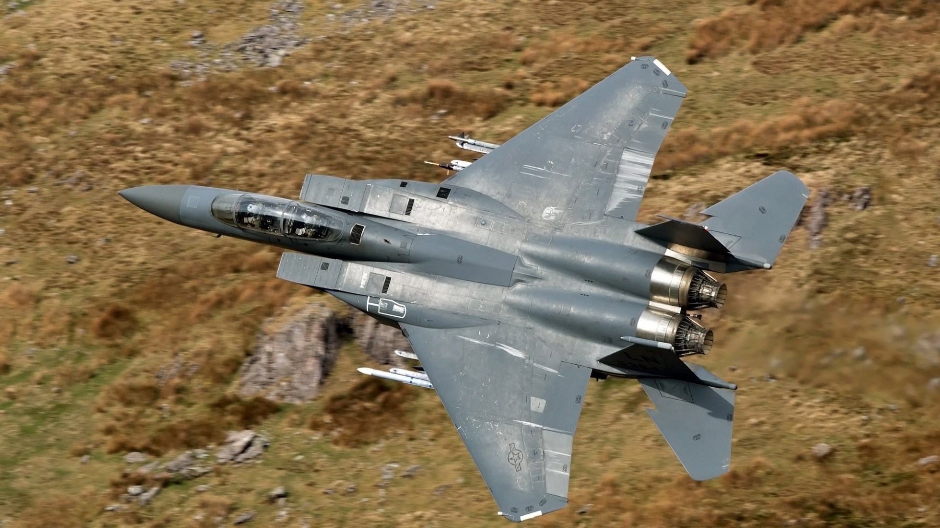 Обои военный самолет, макдоннелл Дуглас, самолеты, самолет, истребительная авиация в разрешении 1920x1080