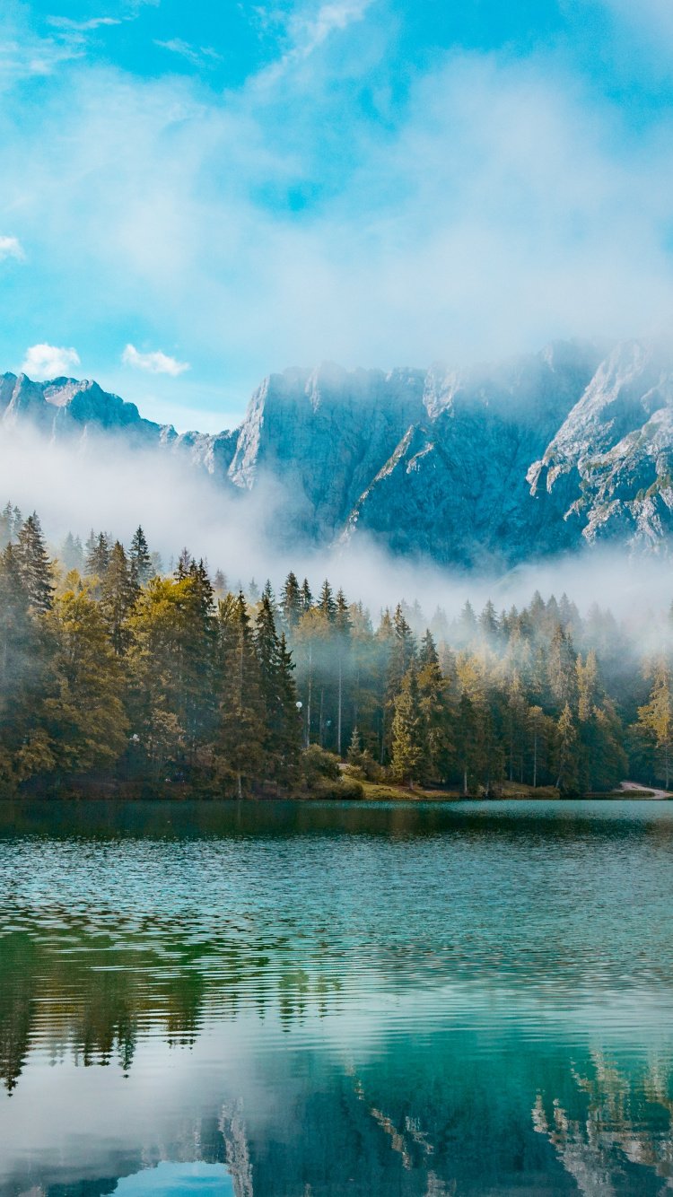 Обои Хюэ сцены, природный ландшафт, природа, отражение, вода в разрешении 750x1334
