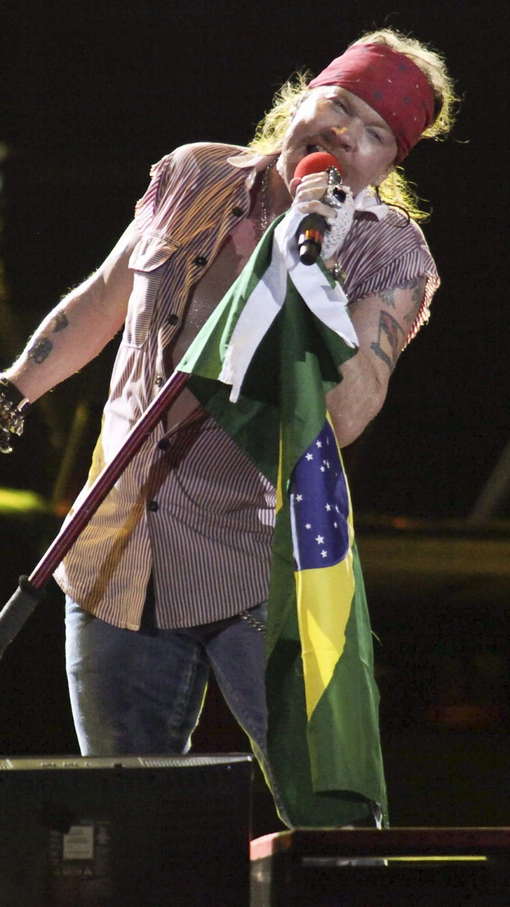 Обои Guns N Roses, Представление, развлечение, театральное искусство, этап в разрешении 720x1280