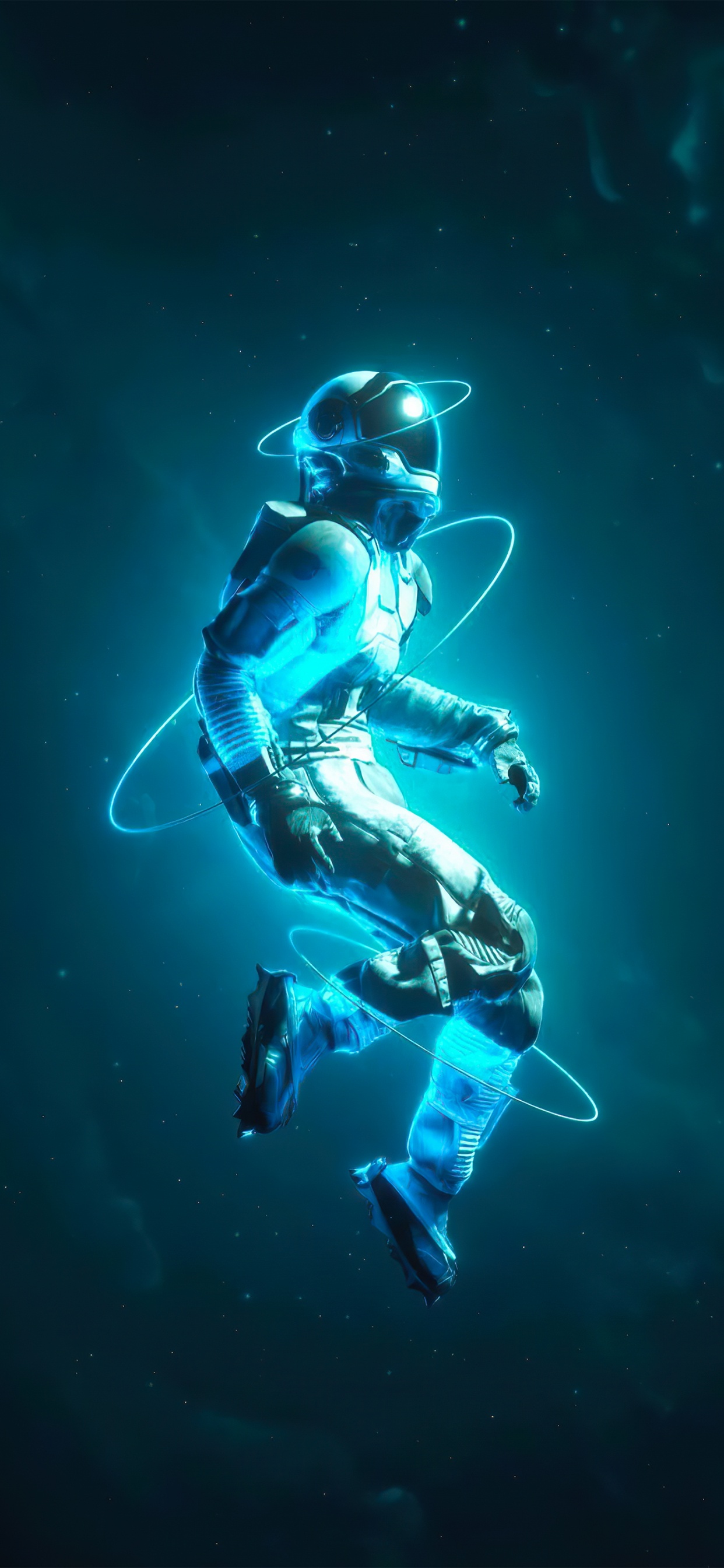 Обои дайвмастер, вода, подводный дайвинг, подземные воды, арт в разрешении 1242x2688