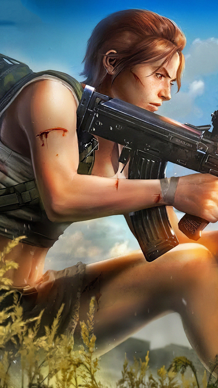 Обои Бесплатные Garena Огонь, шутер, стратегии видео игры, компьютерная игра, игры в разрешении 750x1334