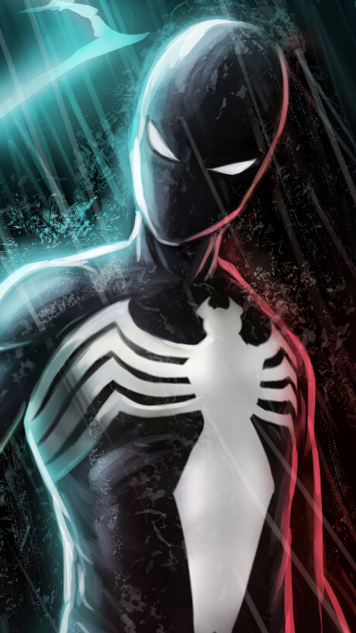 Обои супергерой, графический дизайн, темнота, вымышленный персонаж, видеоэффекты в разрешении 720x1280