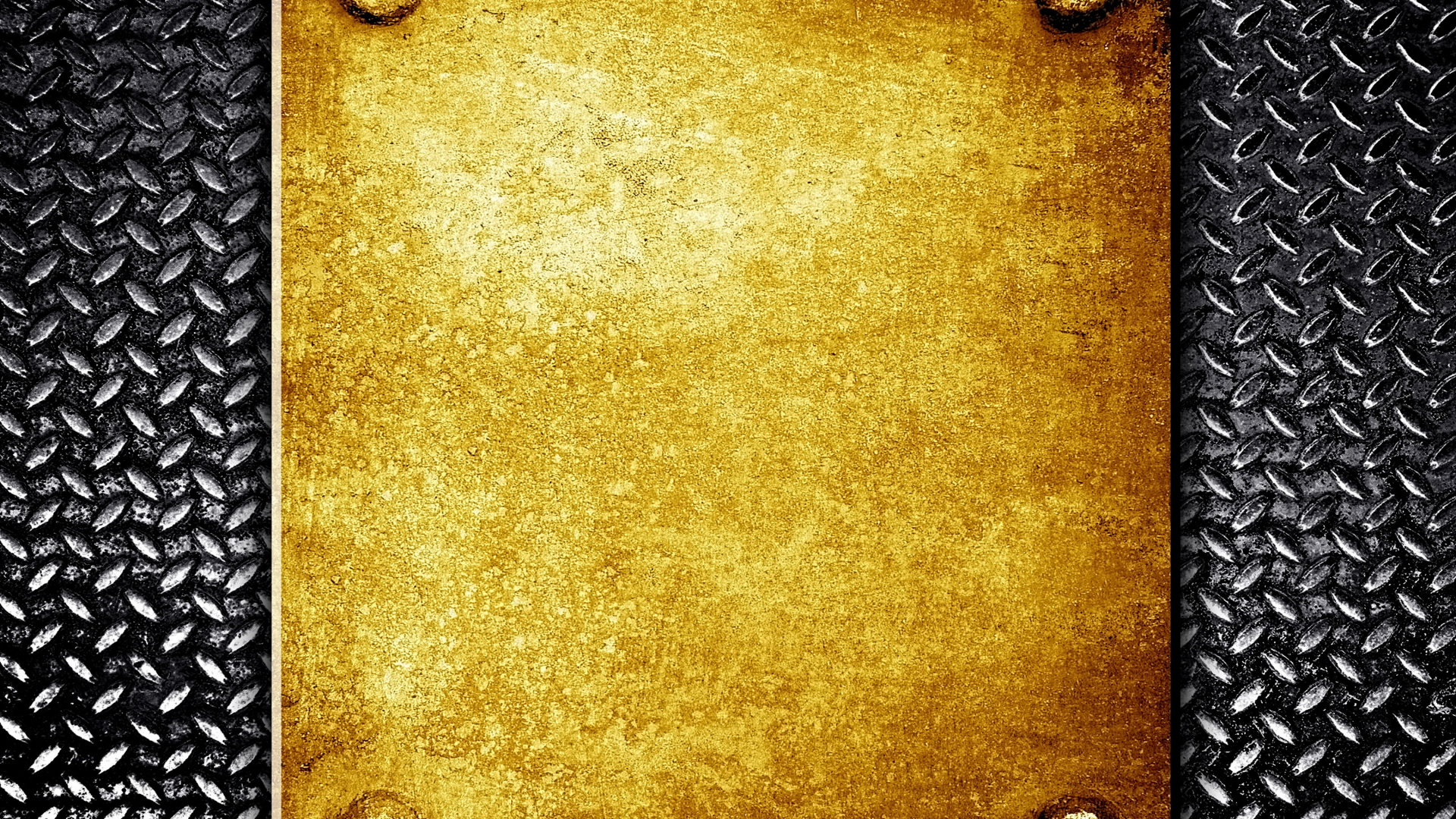 Обои металл, сталь, текстура, желтый, узор в разрешении 1920x1080