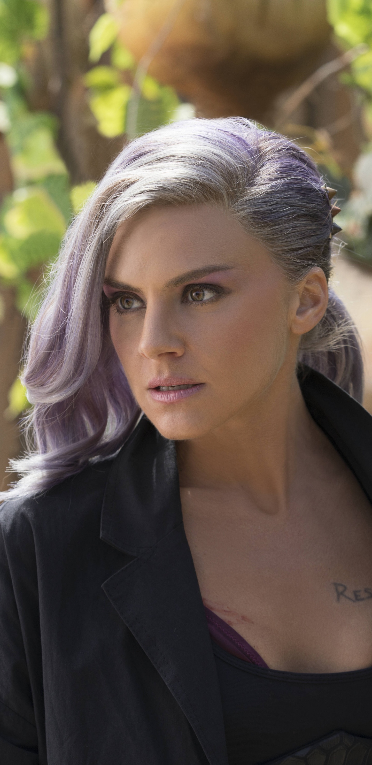 Обои будущий человек, Элиза Купе, Джош Futturman, Будущее Человека - Сезон 2, Я Тигра в разрешении 1440x2960