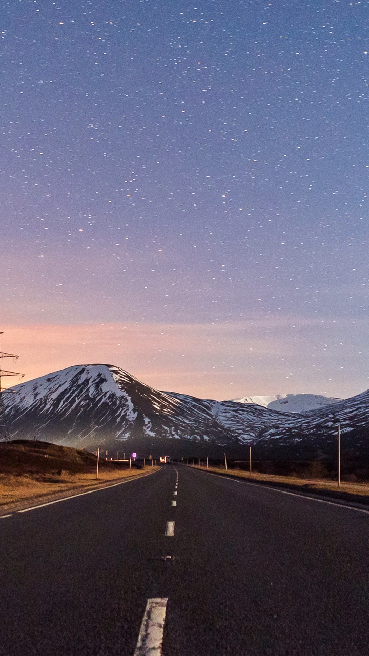 Обои атмосфера, гора, облако, экорегион, природа в разрешении 720x1280