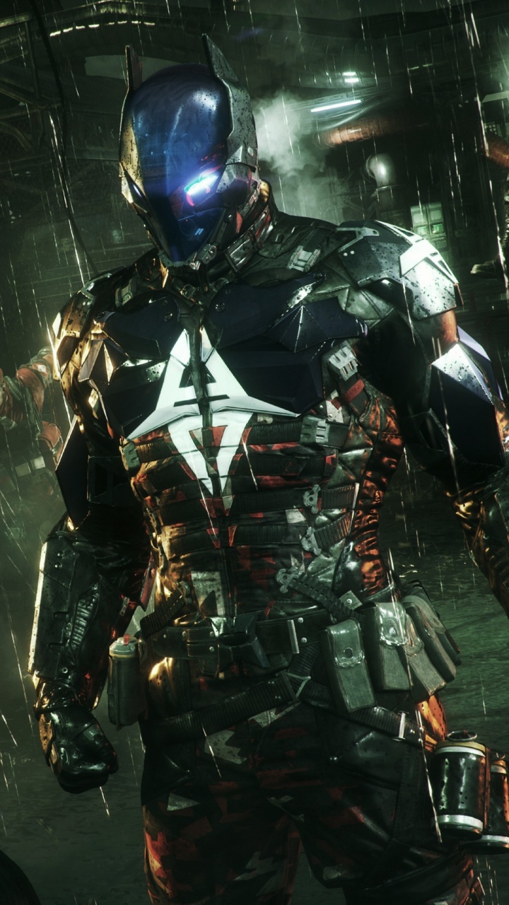 Обои Бэтмен рыцарь аркхема, Бэтмен, рокстеди студиос, рыцарь аркхема, супергерой в разрешении 720x1280