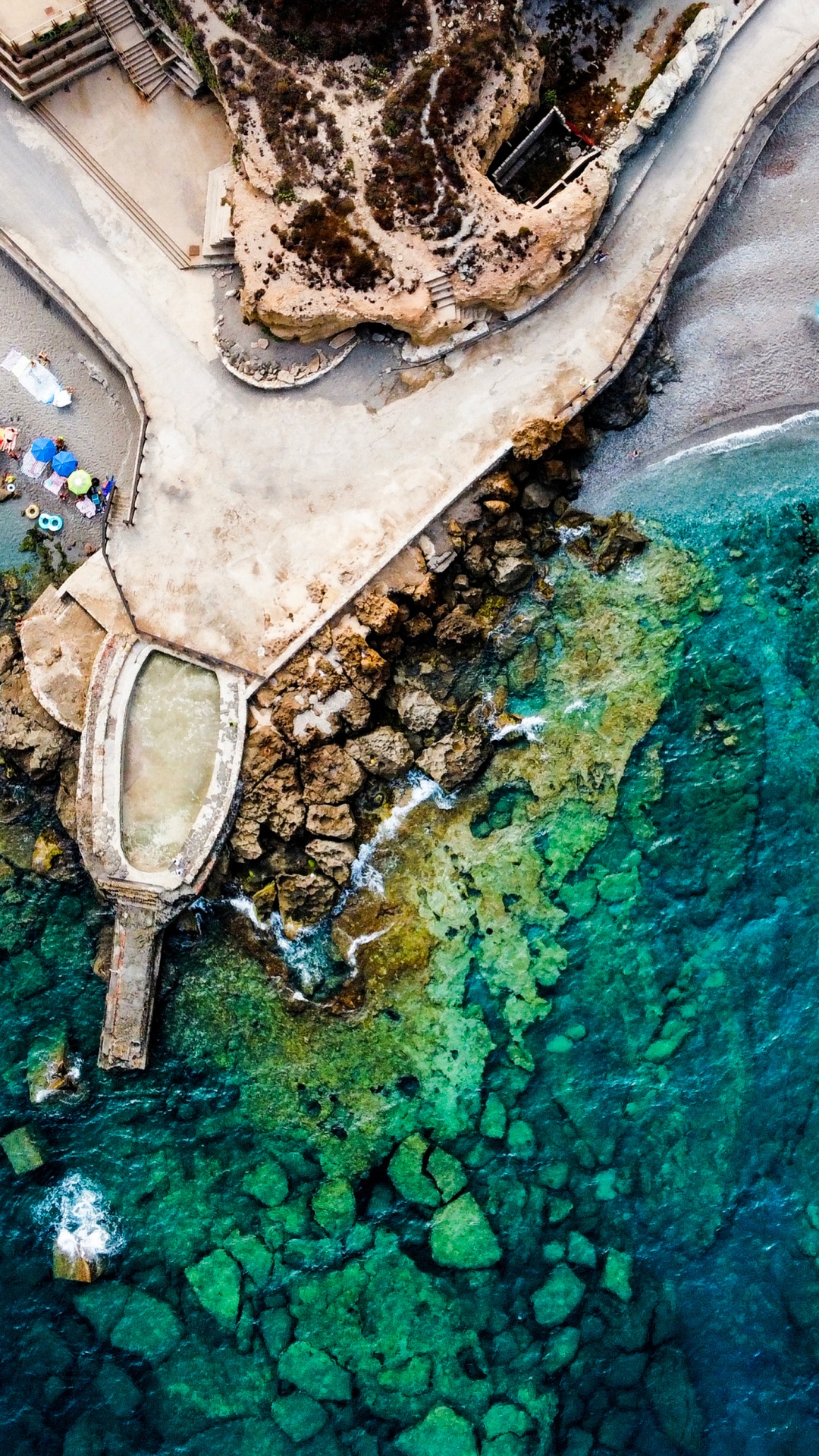 Обои гидроресурсы, математика, геометрия, вода, синий в разрешении 1080x1920