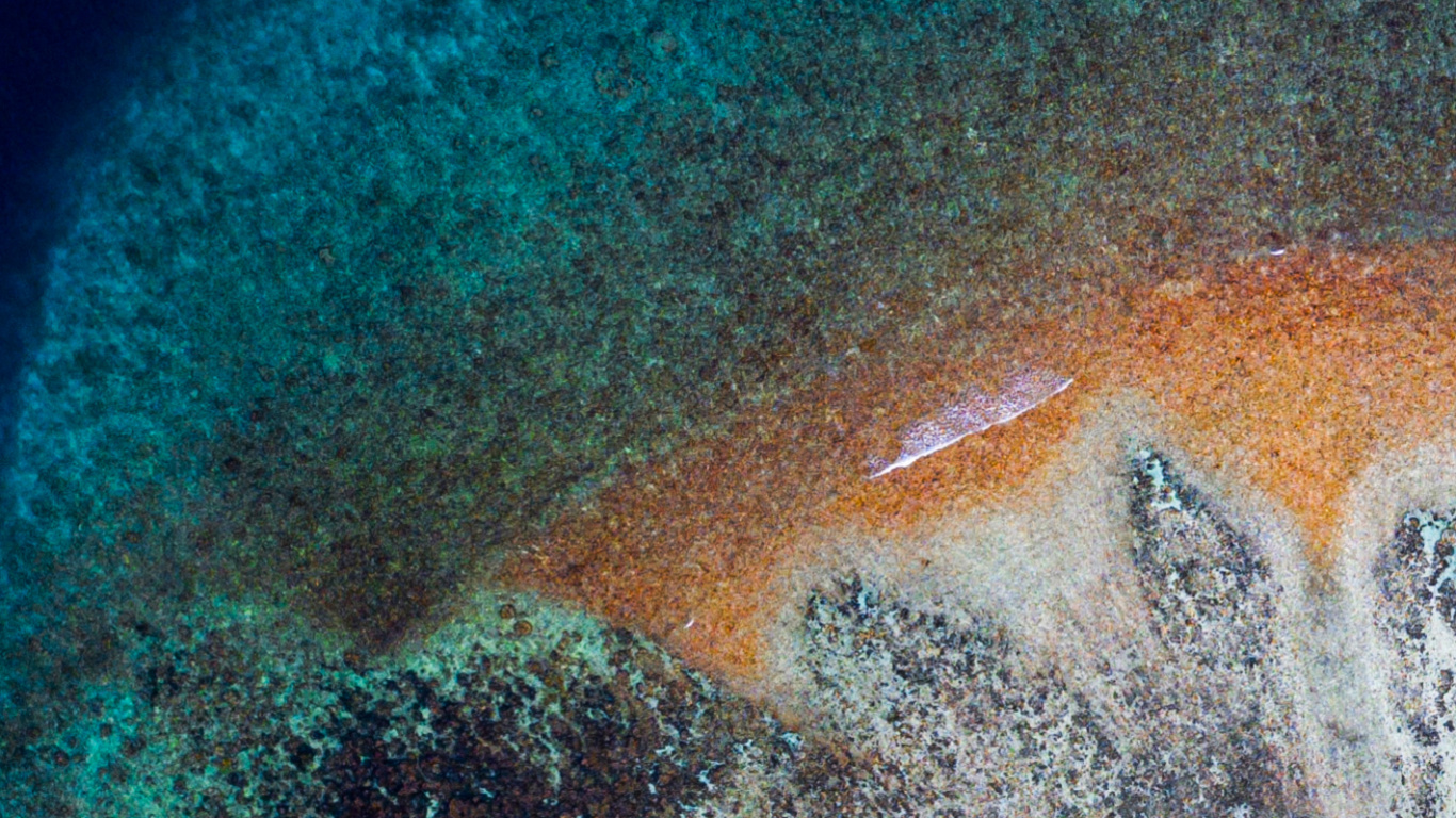 Обои вода, земля, море, атмосфера земли, атмосфера в разрешении 1366x768