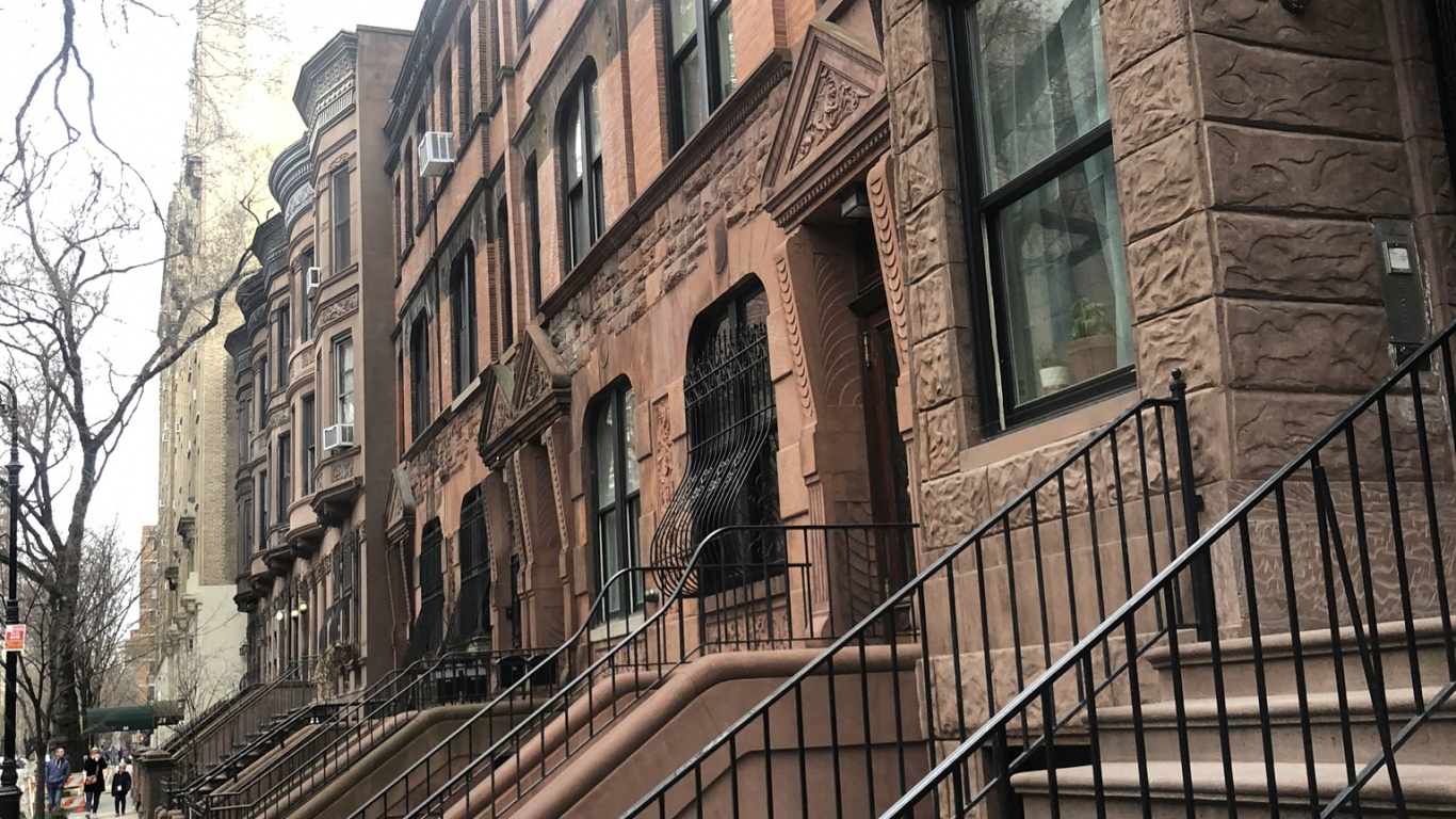 Обои Нью-Йорк, ориентир, окно, соседство, городок в разрешении 1366x768