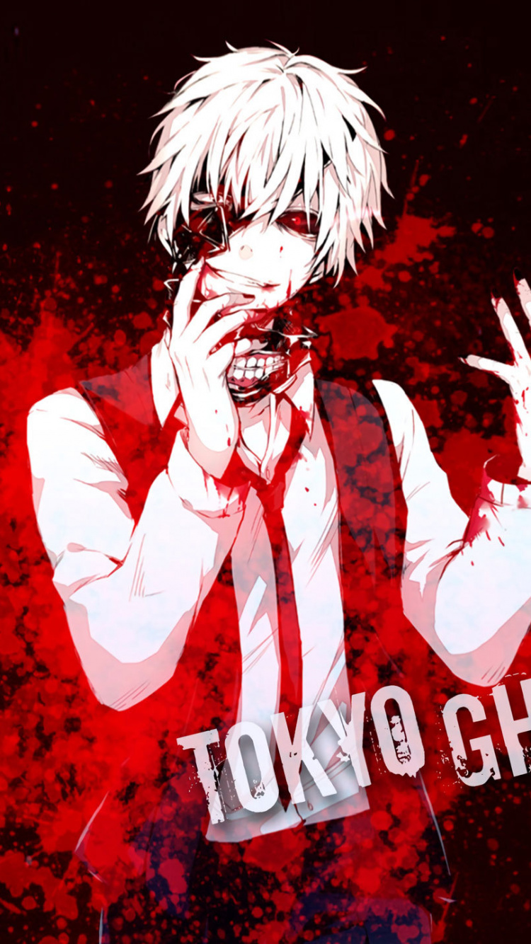 Обои Кен kaneki, Токио вурдалак, аниме, текст, графический дизайн для  iPhone 6, 6S, 7, 8 бесплатно, заставка 750x1334 - скачать картинки и фото