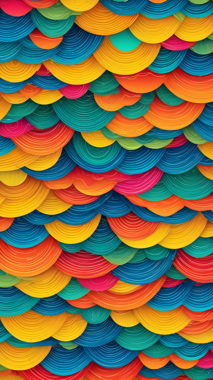 Обои визуальное искусство, арт, зеленый, природа, Оранжевый цвет в разрешении 750x1334