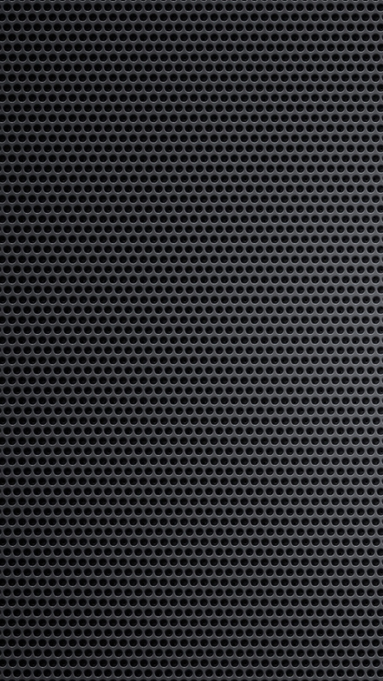 Обои узор, черный, углерод, дизайн, ячейка в разрешении 750x1334