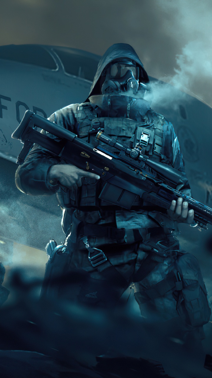 Обои Military Man 4k в разрешении 720x1280