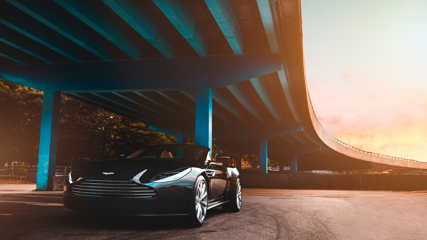 Обои Астон Мартин, спорткар, авто, Астон Мартин db9, суперкар в разрешении 1366x768