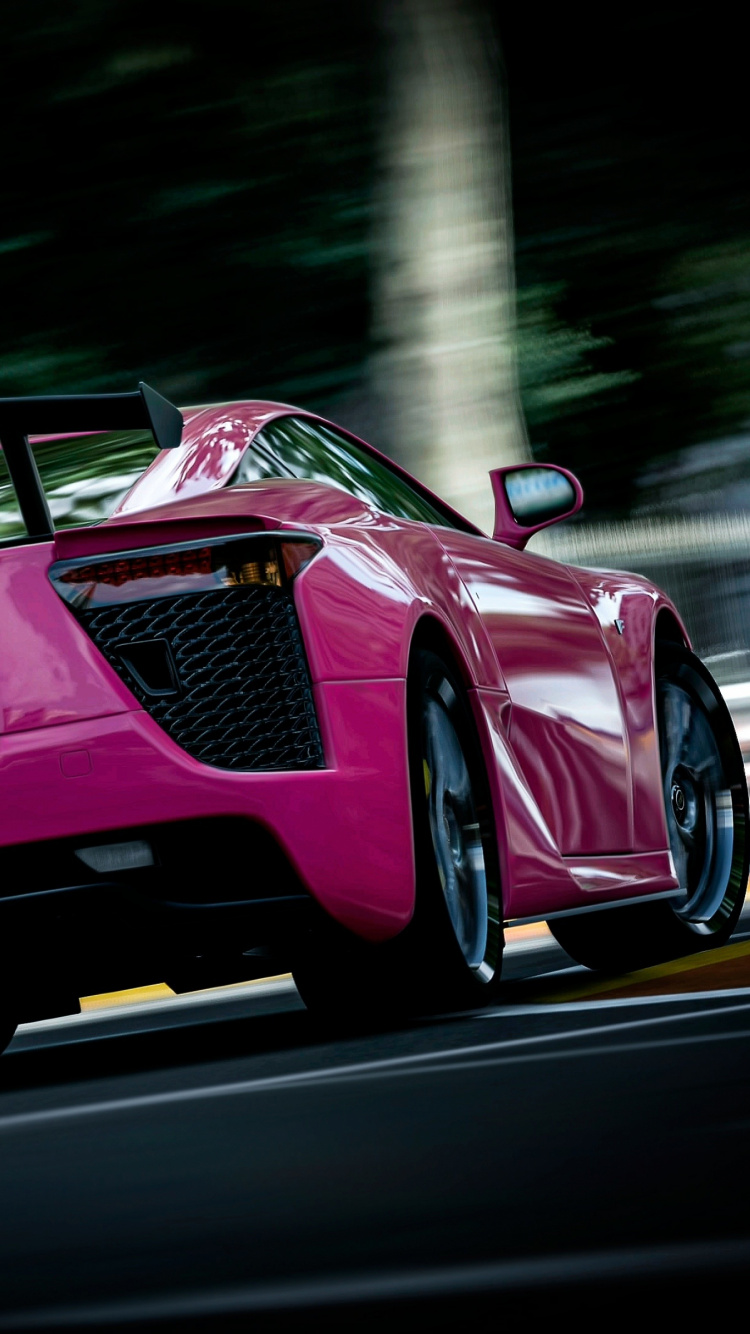 Обои спорткар, авто, lexus, суперкар, кузов купе в разрешении 750x1334