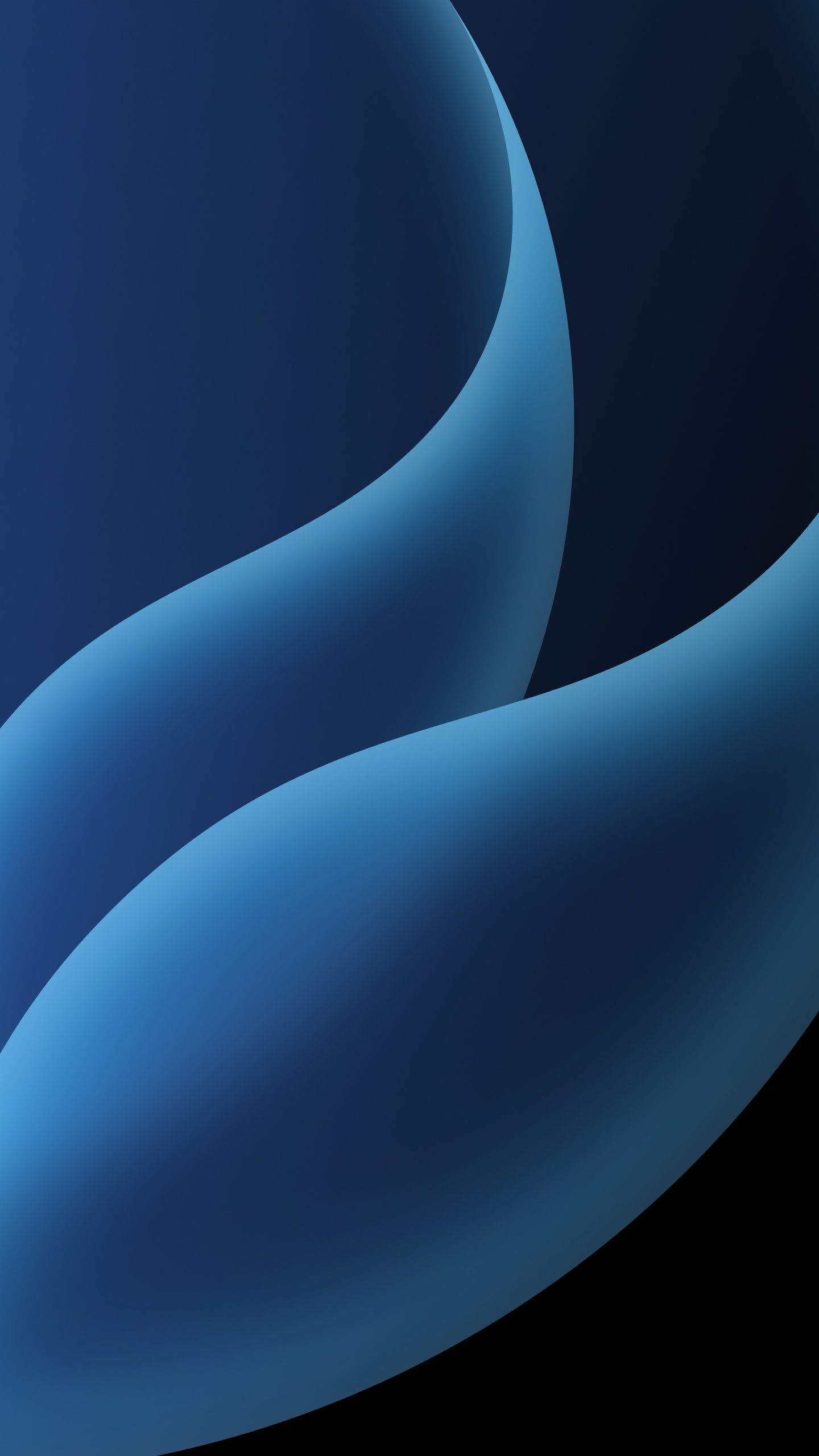 Обои атмосфера, ios, абстракция, яблоко, лазурный в разрешении 1440x2560