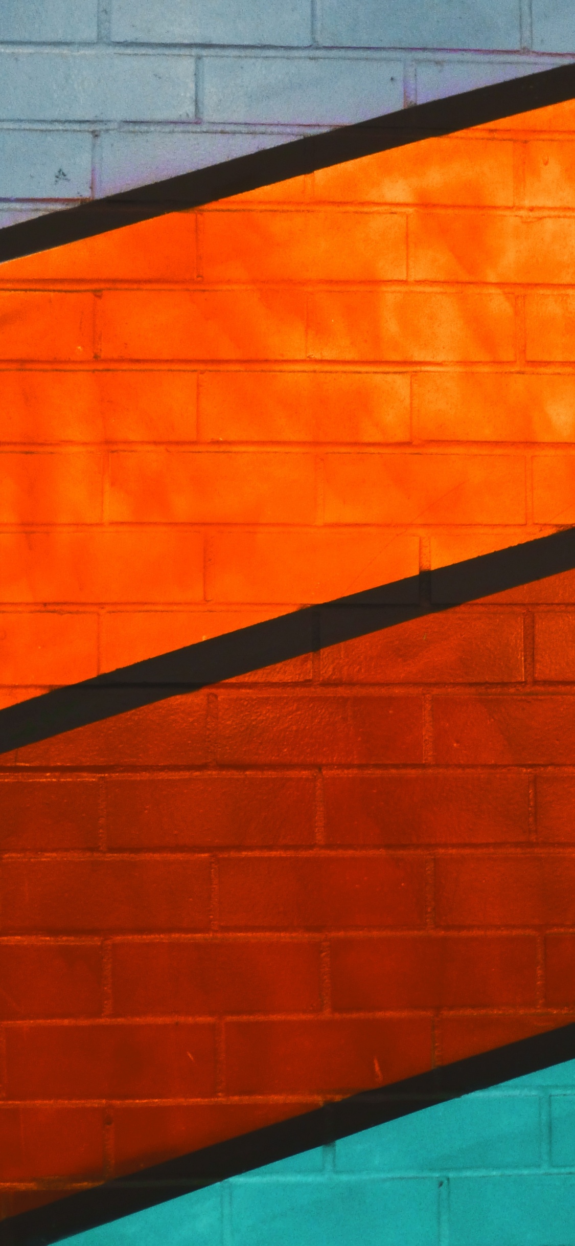 Обои ios, iOS 7, смартфон, Янтарь, прямоугольник в разрешении 1125x2436