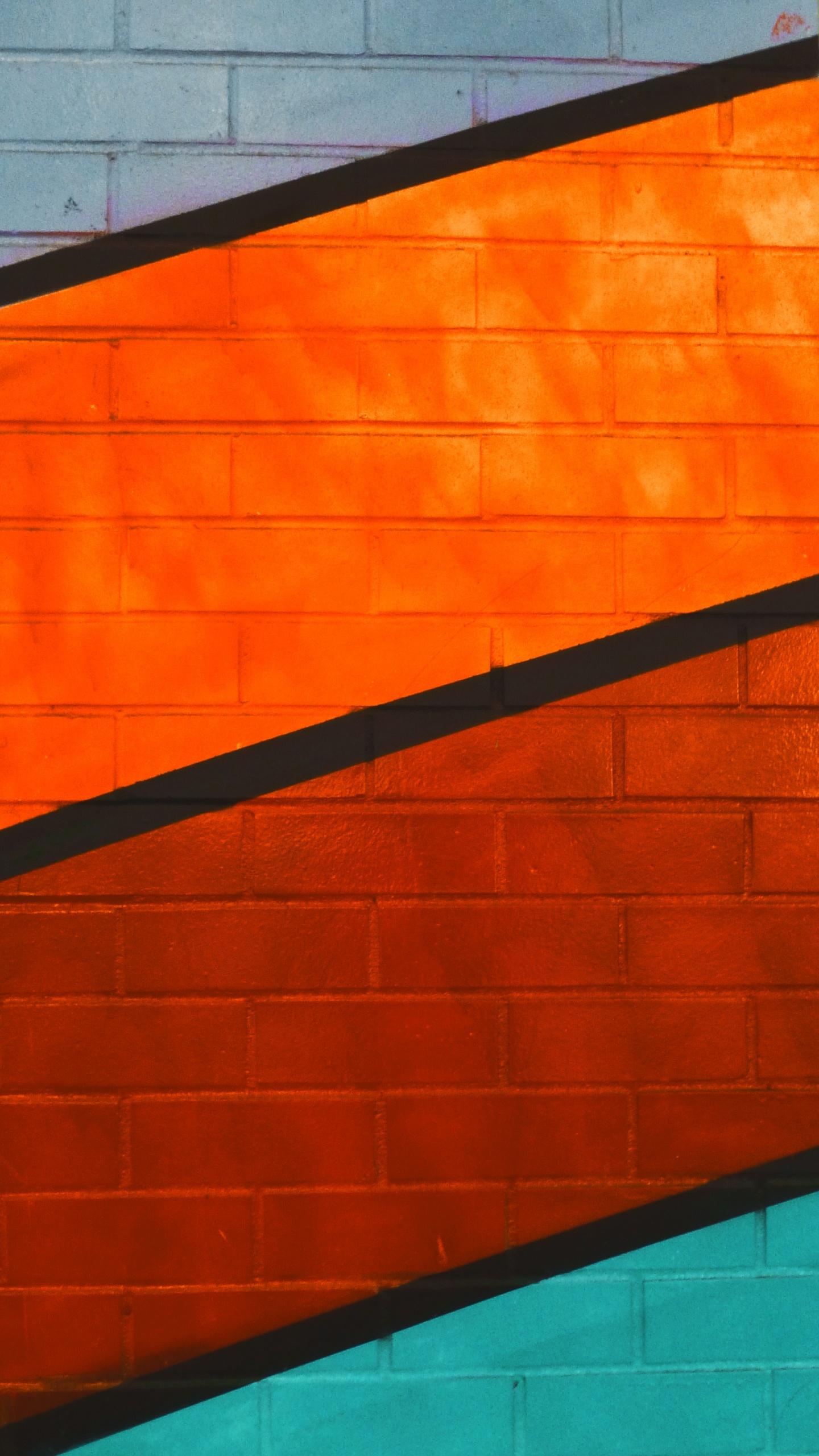 Обои ios, iOS 7, смартфон, Янтарь, прямоугольник в разрешении 1440x2560