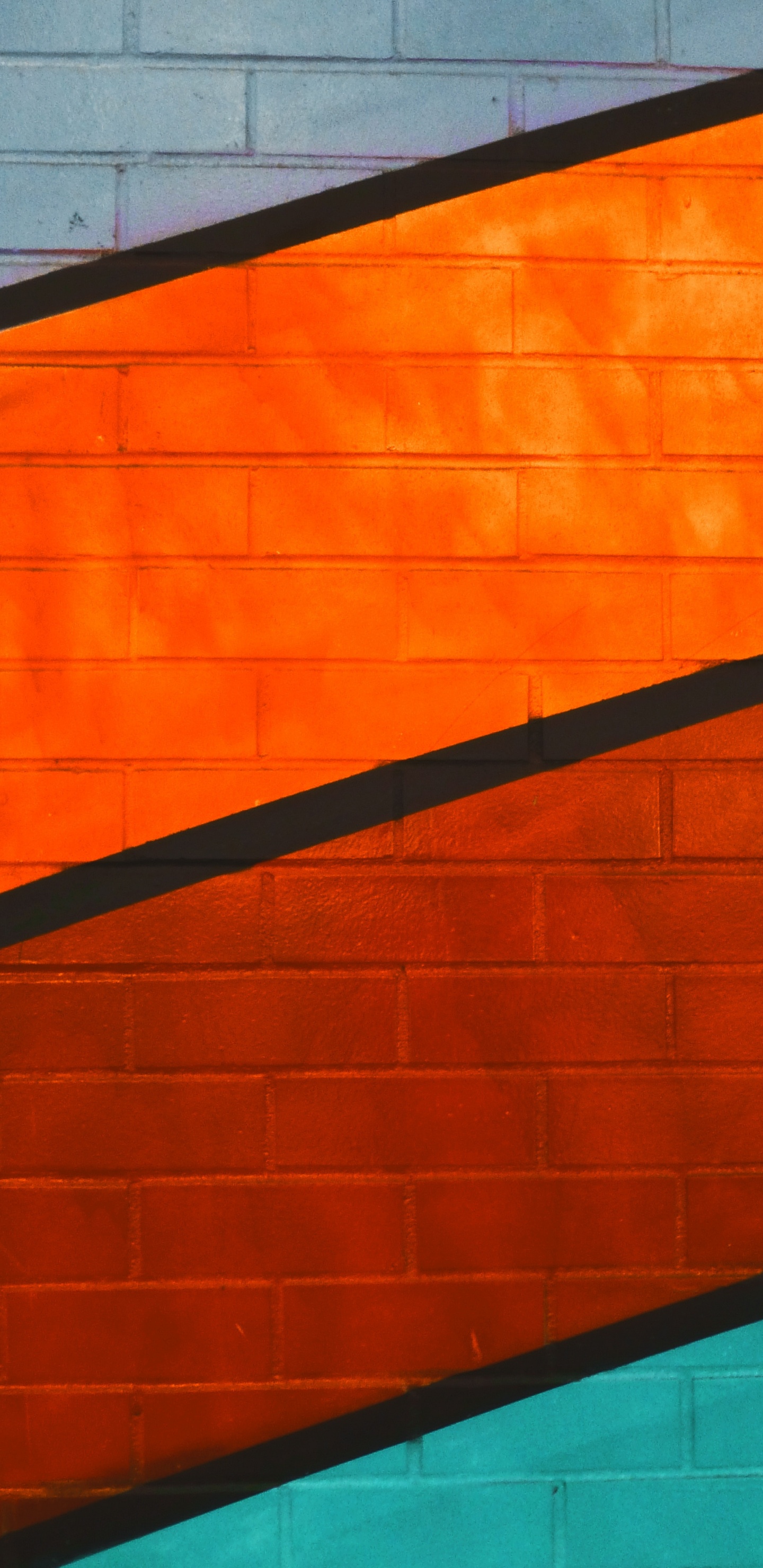 Обои ios, iOS 7, смартфон, Янтарь, прямоугольник в разрешении 1440x2960